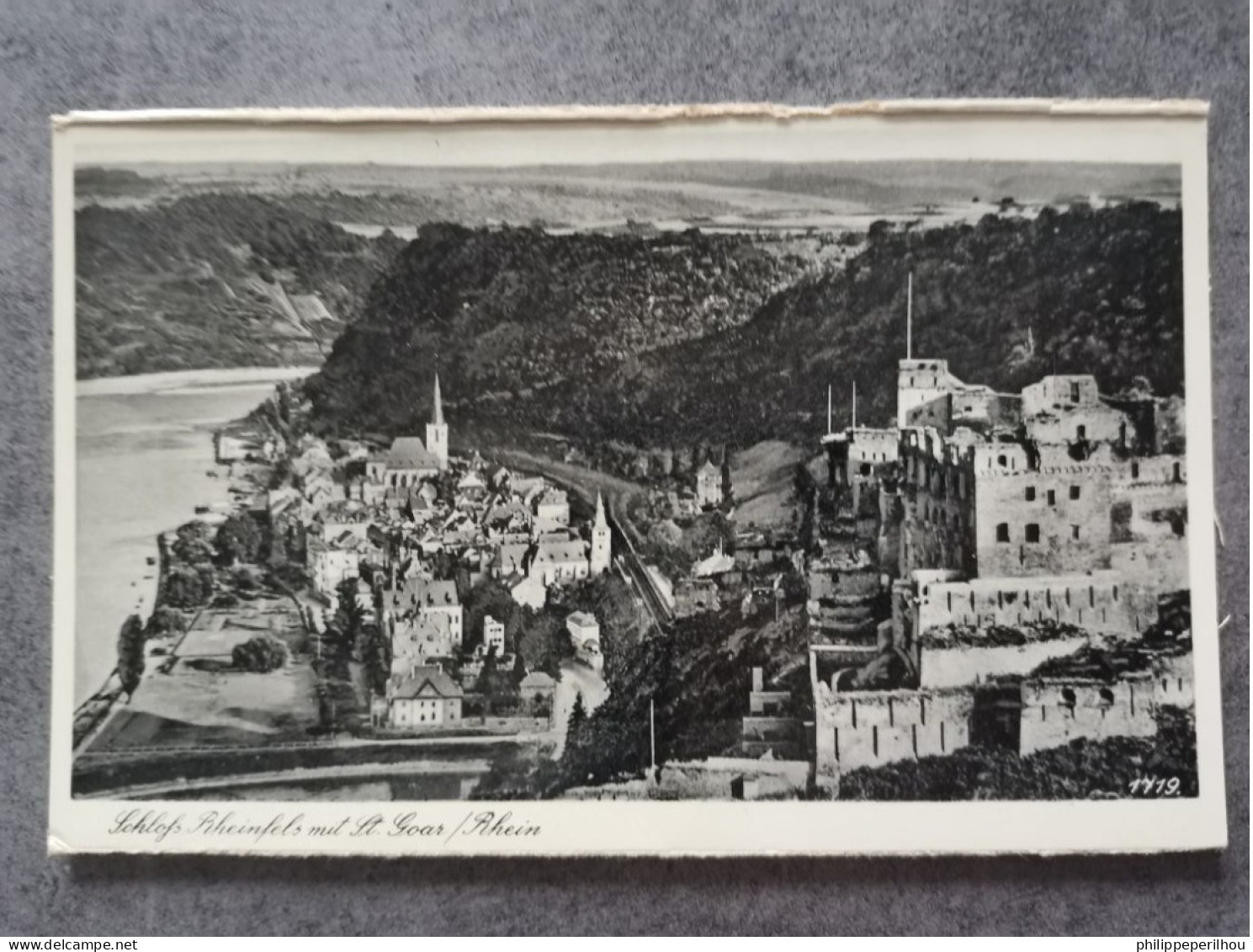 Schlofs Rheinfels Mit St Goar / Rhein - Autres & Non Classés