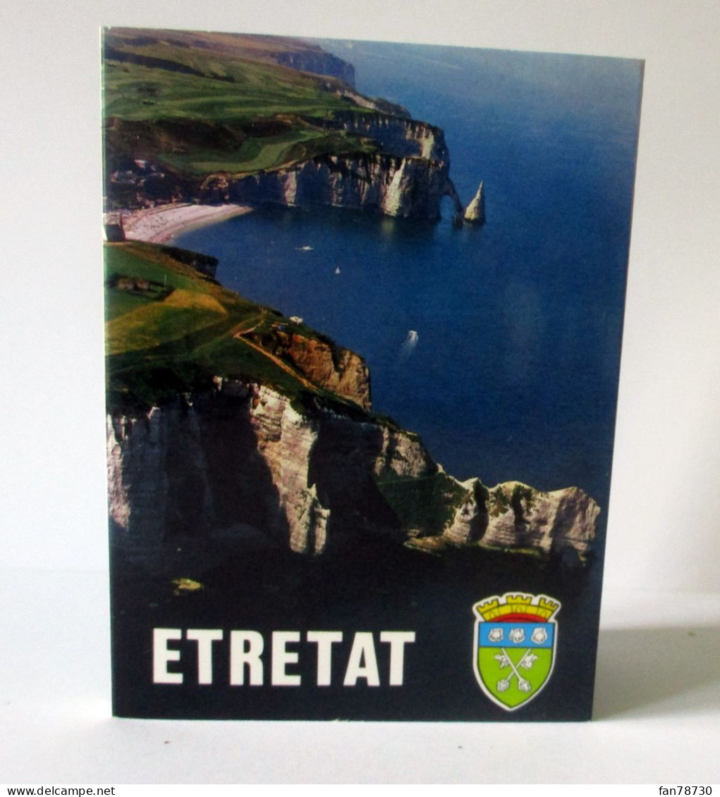 Dépliants Touristiques Accordéons X 2 Etretat Et Rouen (76) -  Frais Du Site Déduits - Toeristische Brochures