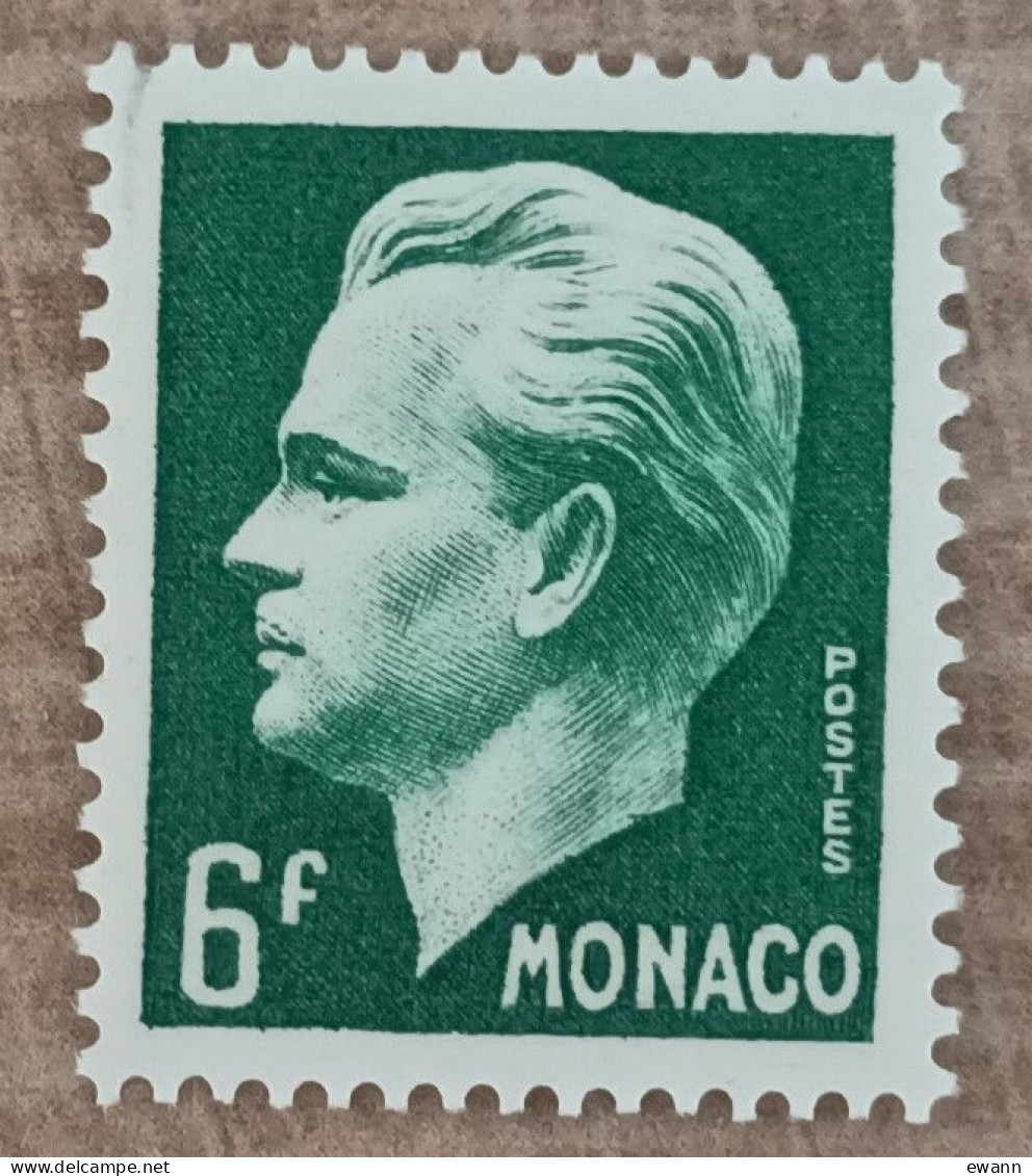 Monaco - YT N°365 - Prince Rainier III - 1951 - Neuf - Ungebraucht