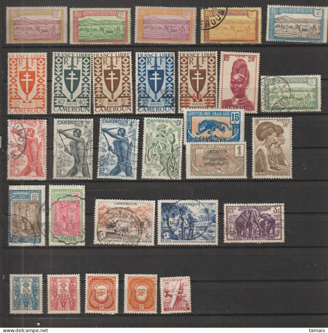 Cameroun  Lot De 29   Timbres (lot 23a) - Used Stamps
