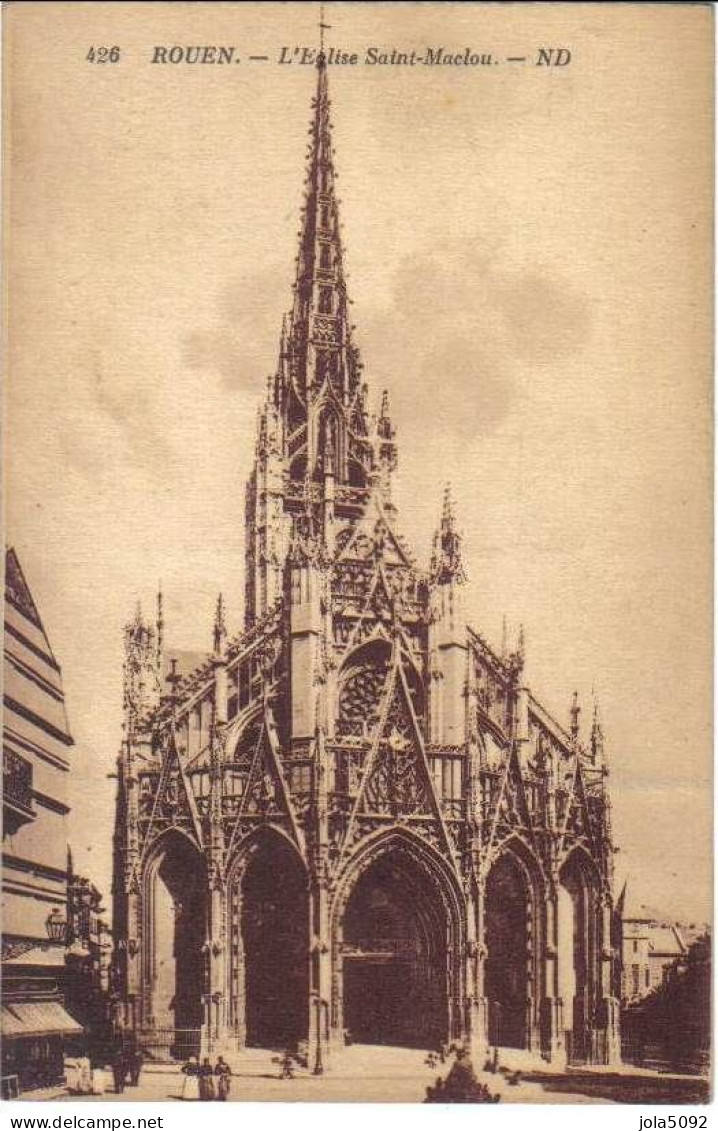 76 - ROUEN - L'Eglise Saint-Maclou - Rouen