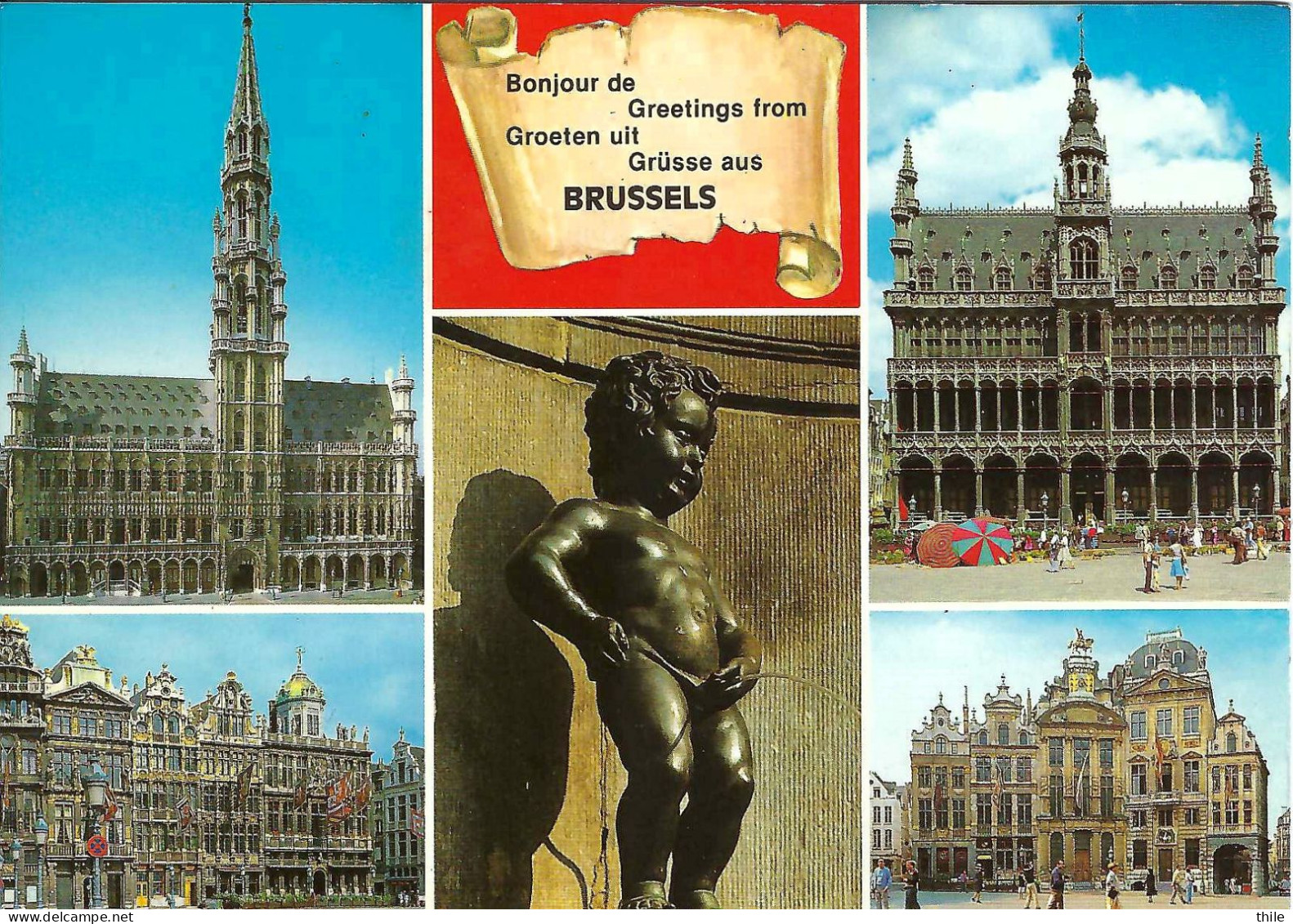 Souvenir De BRUXELLES - Multi-vues, Vues Panoramiques