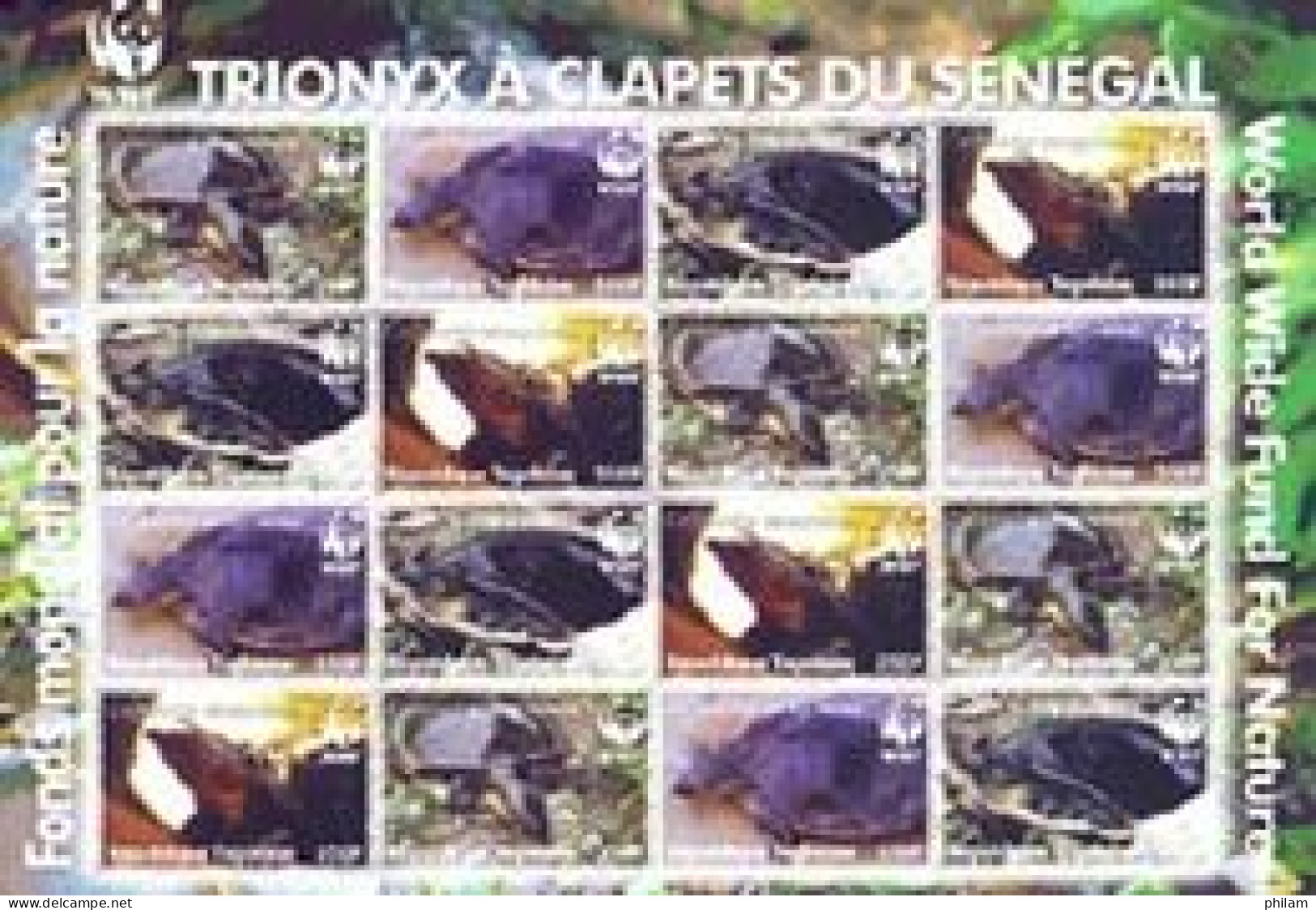 TOGO 2006 - W.W.F. -  Trionyx Du Sénégal - Feuillet - Unused Stamps