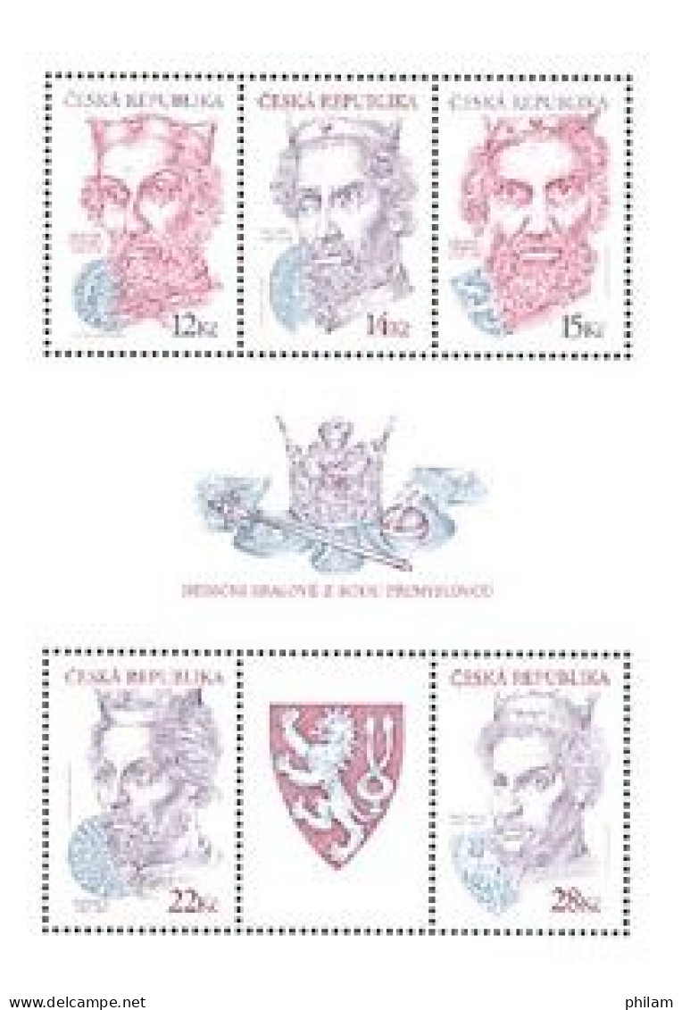TCHEQUIE 2006 - Rois De La Dynastie Premisliden - BF - Unused Stamps