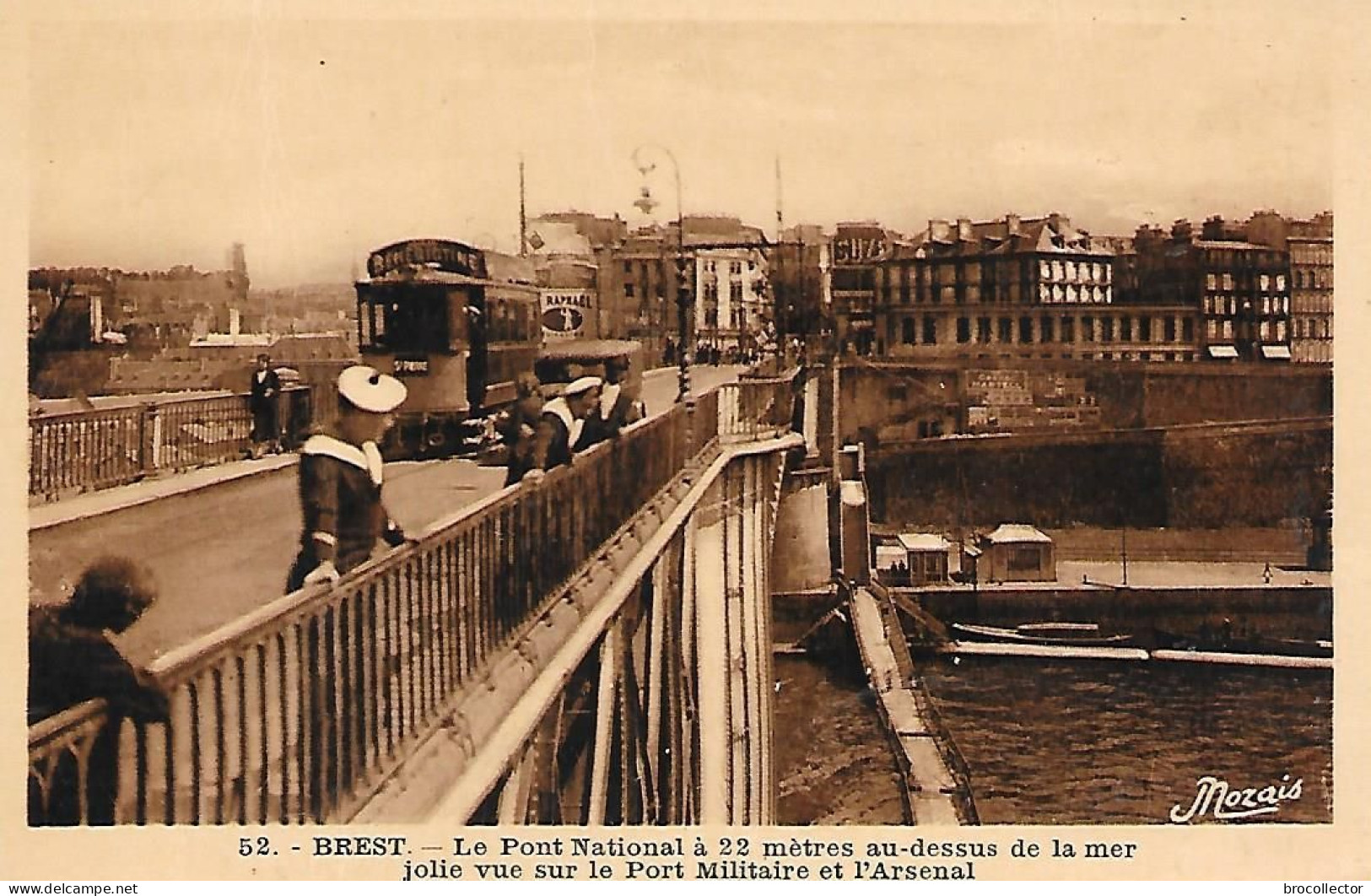 BREST ( 29 ) -  Le Pont National - Brest