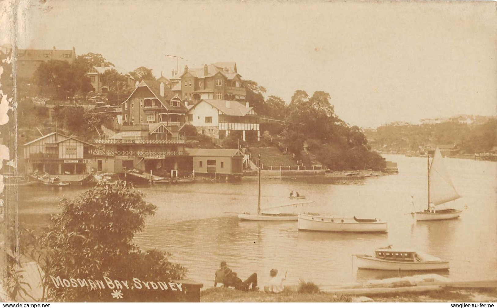 CPA AUSTRALIE / CARTE PHOTO / MOSMAN'S BAY / SYDNEY - Sonstige & Ohne Zuordnung