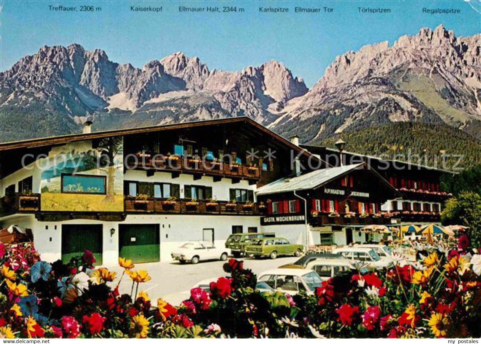 72900579 Ellmau Tirol Alpengasthof Wochenbrunn Ellmau - Autres & Non Classés