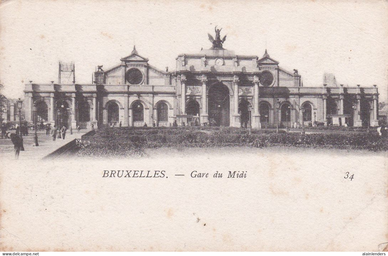 Bruxelles - Gare Du Midi - Chemins De Fer, Gares