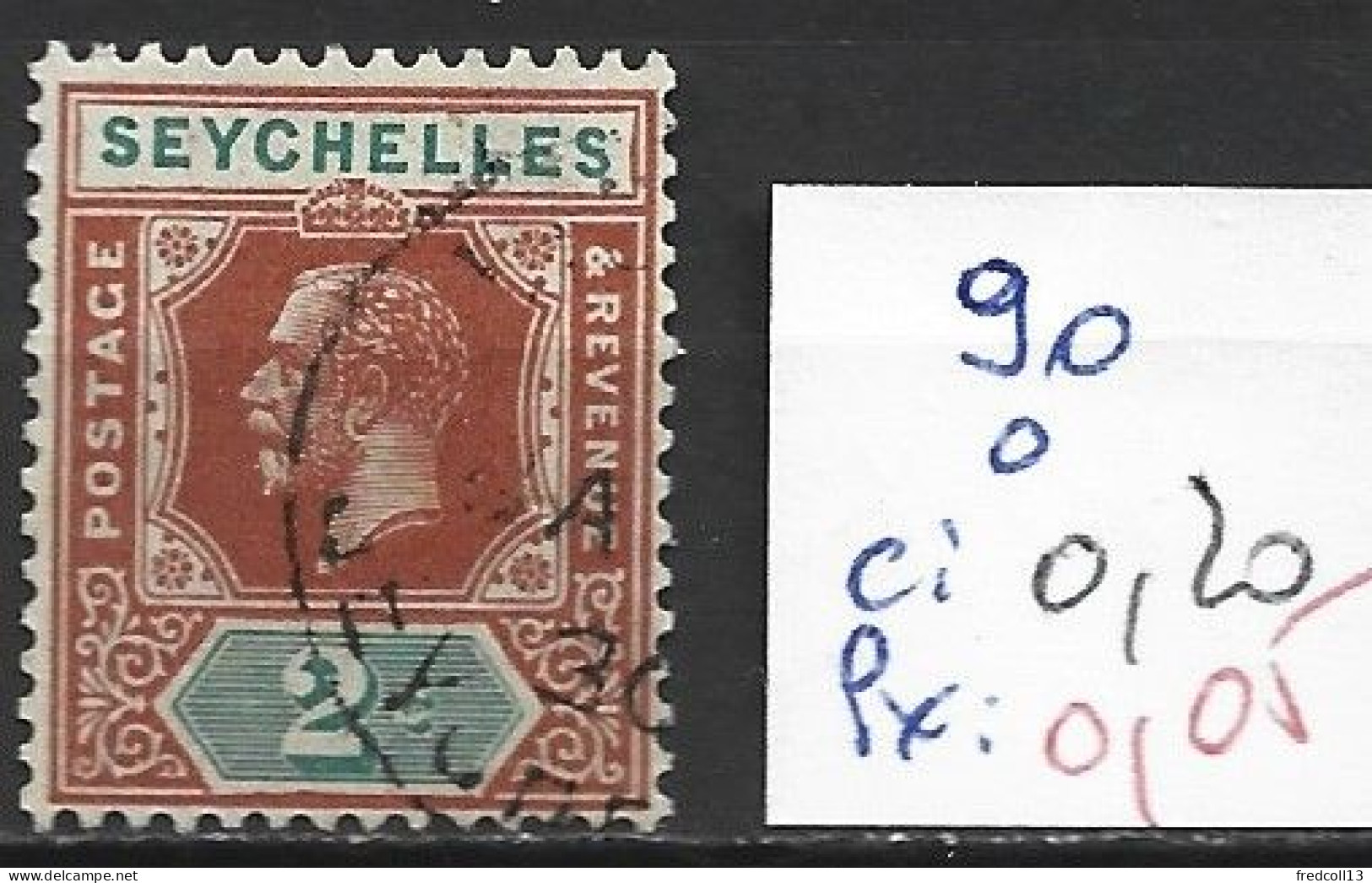 SEYCHELLES 90 Oblitéré Côte 0.20 € - Seychellen (...-1976)