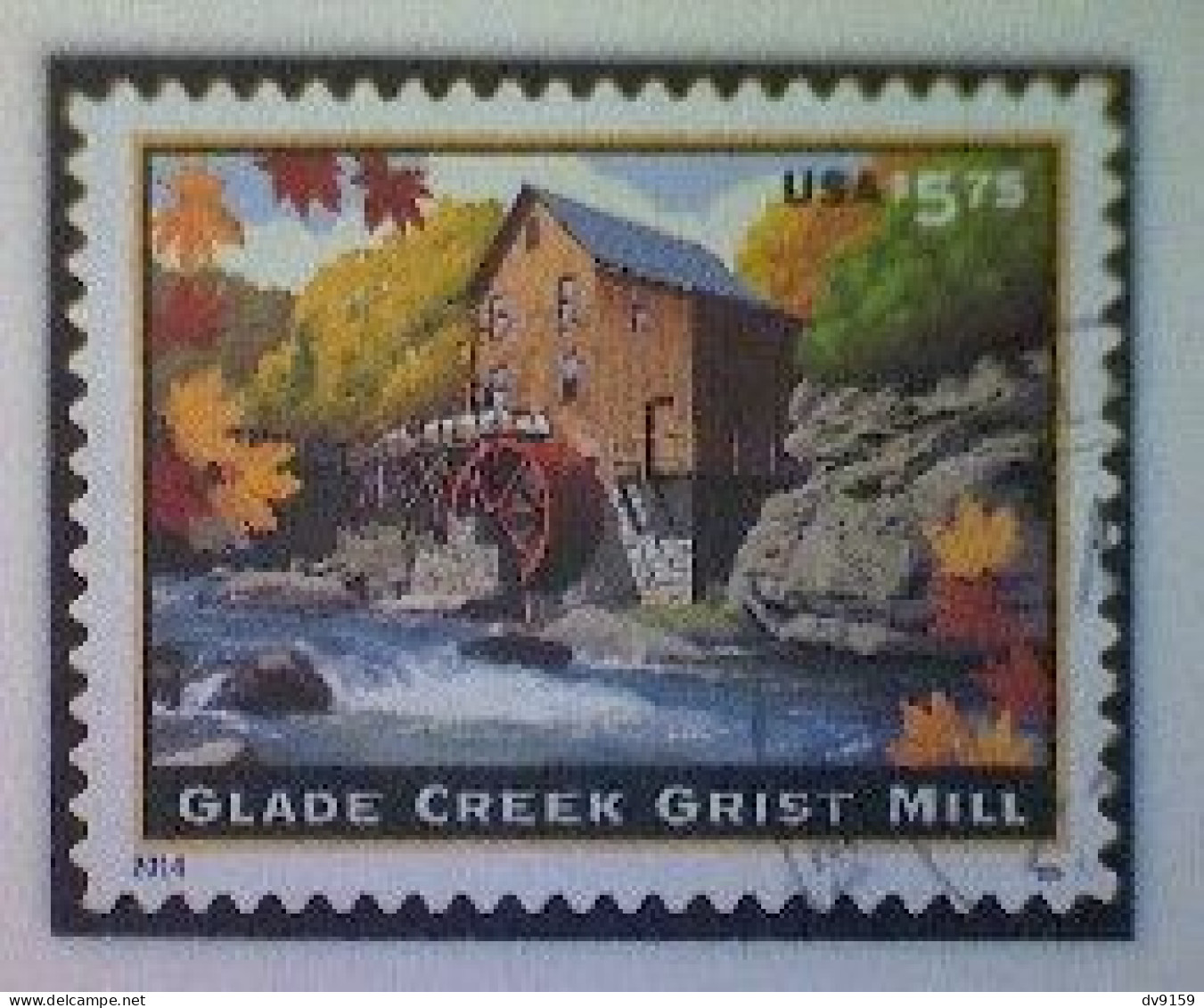 United States, Scott #4927, Used(o), 2014, Glade Creek Mill, $5.75, Multicolored - Oblitérés