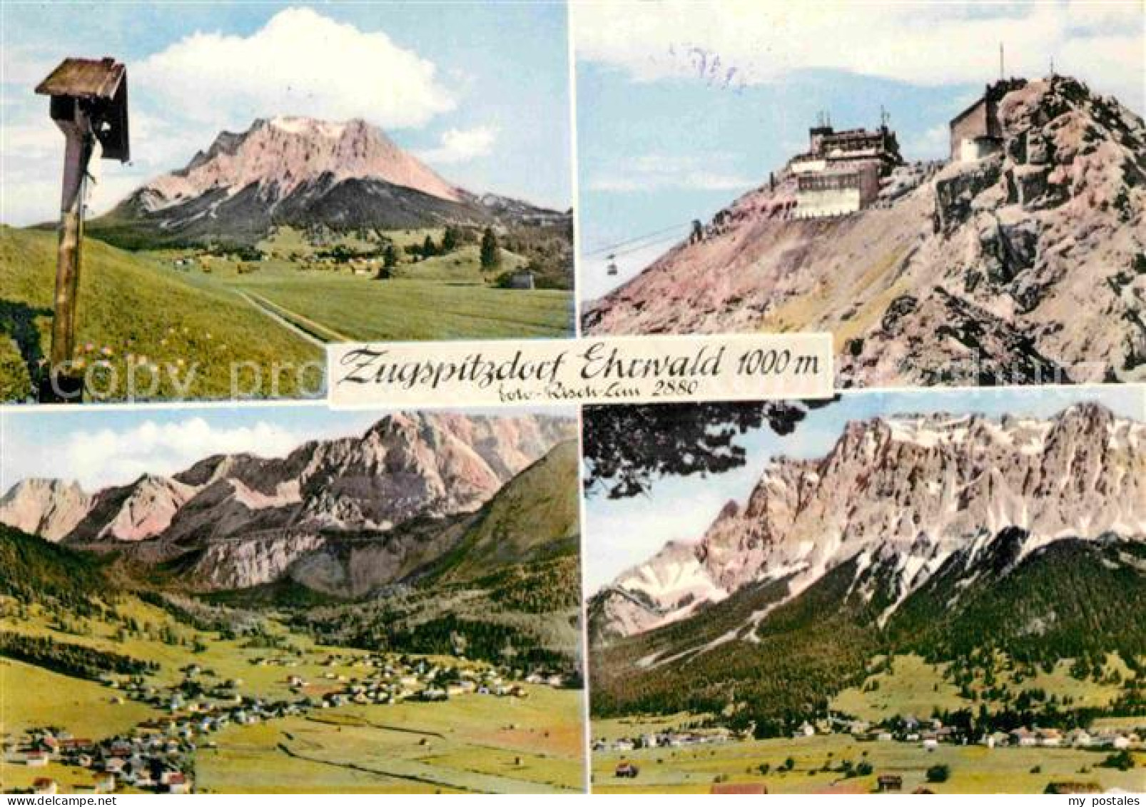 72900409 Ehrwald Tirol Panorama Ehrwald - Autres & Non Classés