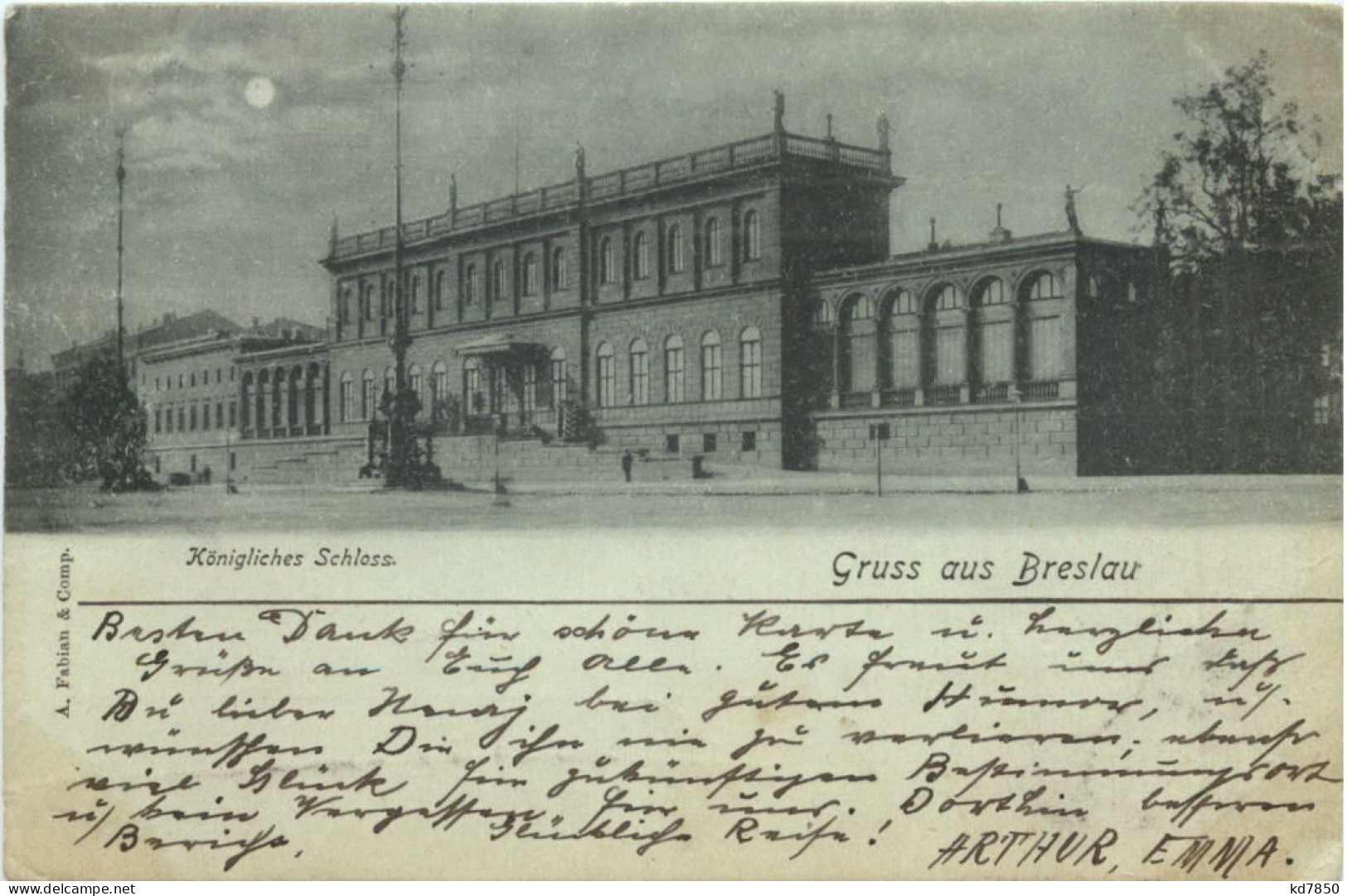 Gruss Aus Breslau - Königliches Schloss - Schlesien