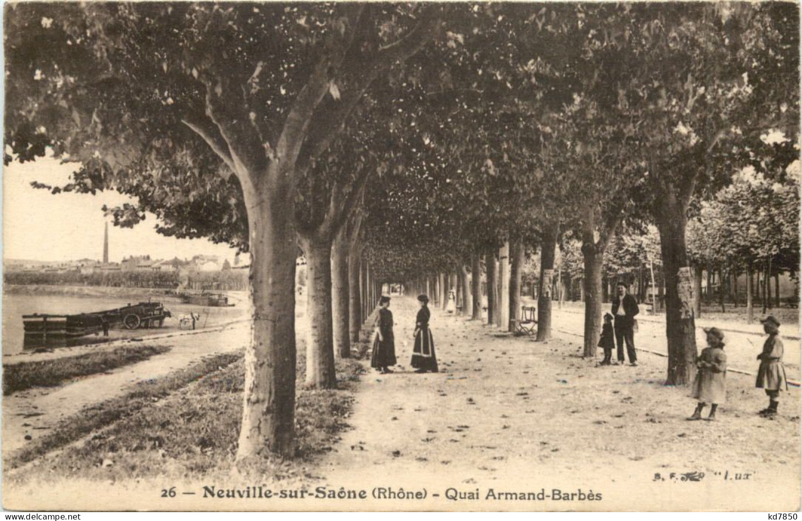 Neuville Sur Saone - Quai Armand Barbes - Autres & Non Classés