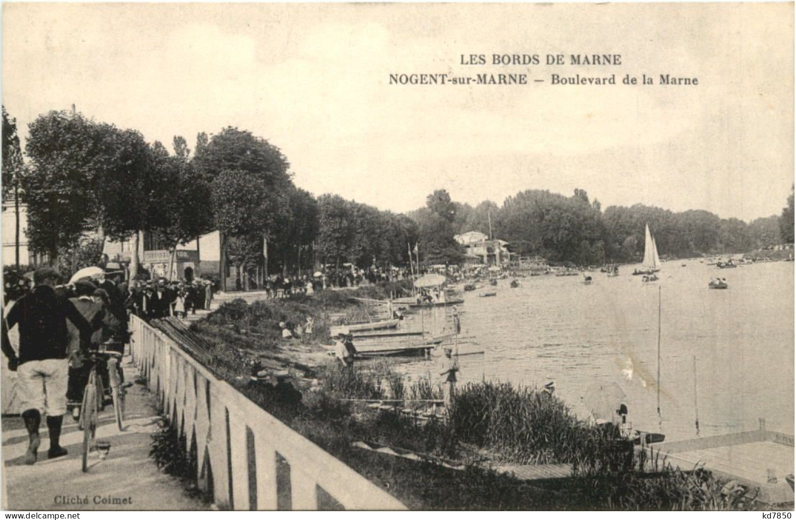 Nogent Sur MArne - Boulevard De La Marne - Nogent Sur Marne