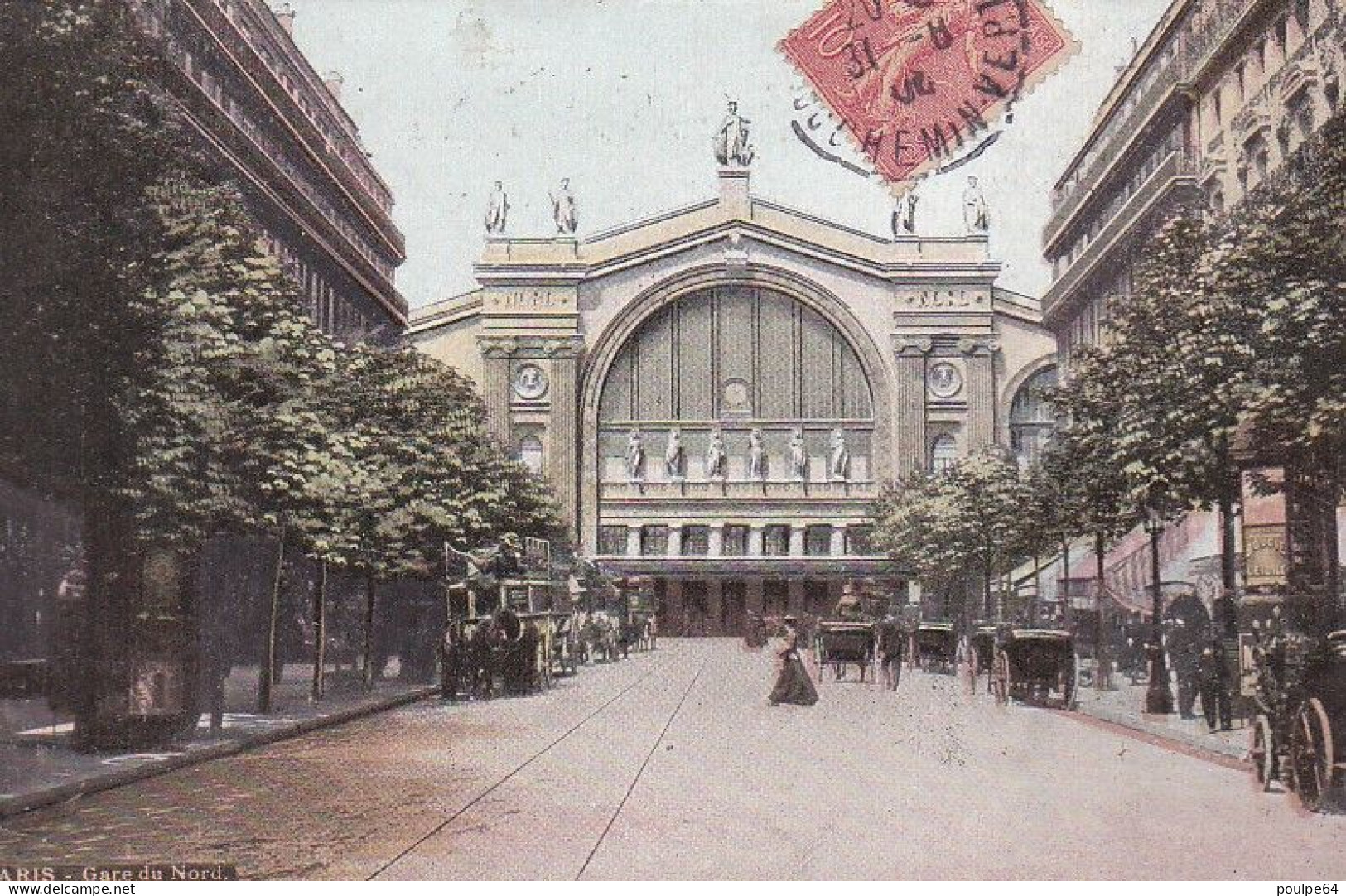 La Gare Du Nord : Vue Extérieure - Metropolitana, Stazioni