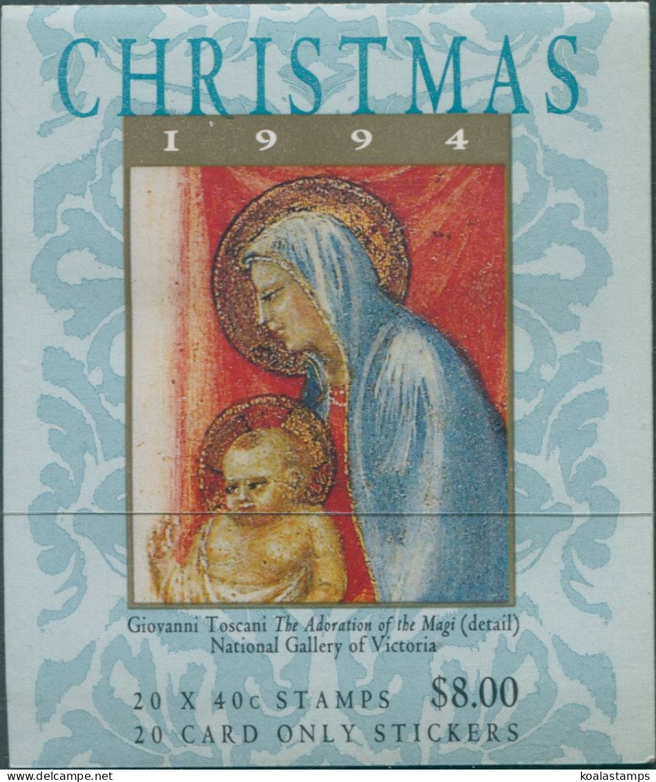 Australia Booklet 1994 SG1487 40c Christmas MNH - Andere & Zonder Classificatie