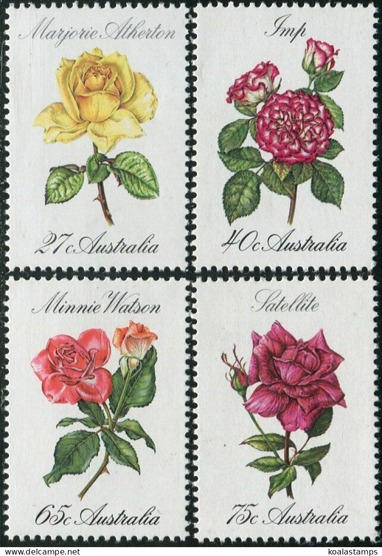 Australia 1982 SG843 Roses Set MLH - Otros & Sin Clasificación