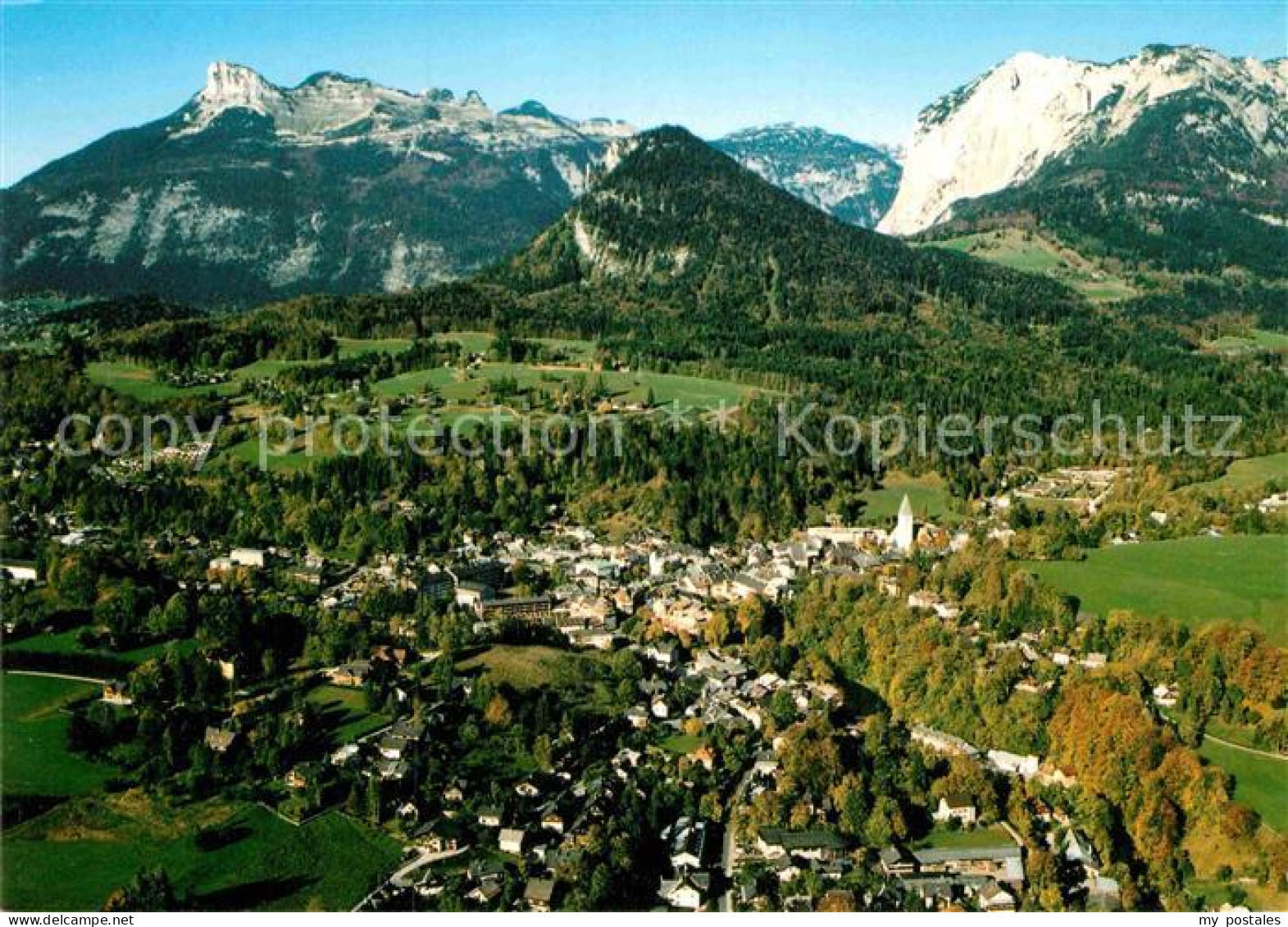 72900247 Bad Aussee Steiermark Fliegeraufnahme Bad Aussee - Andere & Zonder Classificatie