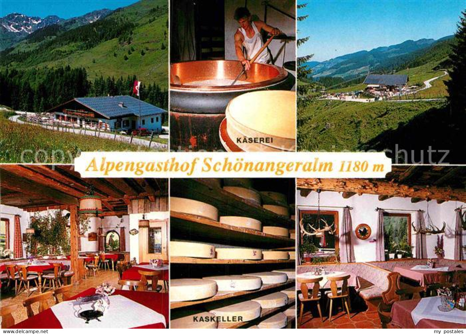 72900243 Auffach Alpengasthof Schoenangeralm Kaskeller Kaeserei Wildschoenau - Andere & Zonder Classificatie