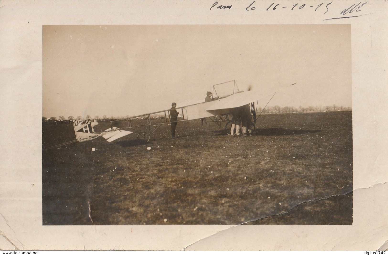 Guillaume Busson Lalouette N°1 (1915) - Airmen, Fliers