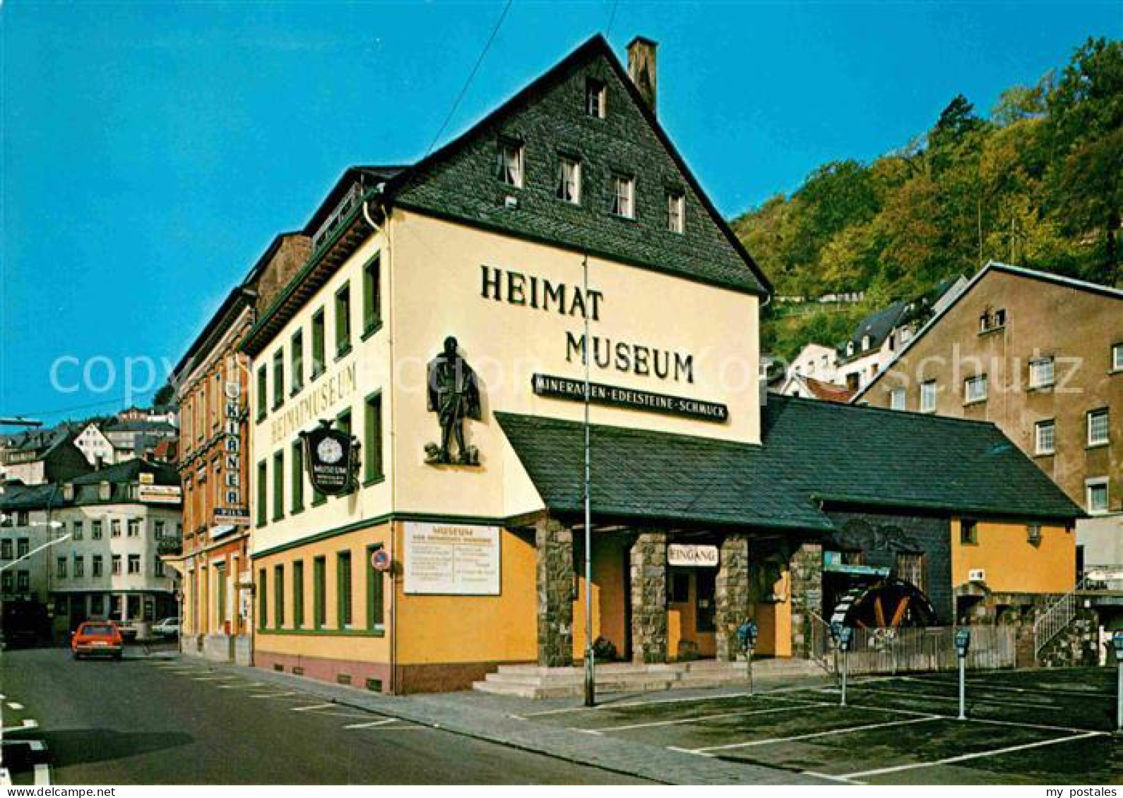 72900189 Idar-Oberstein Heimatmuseum Am Fusse Der Felsenkirche Idar-Oberstein - Idar Oberstein