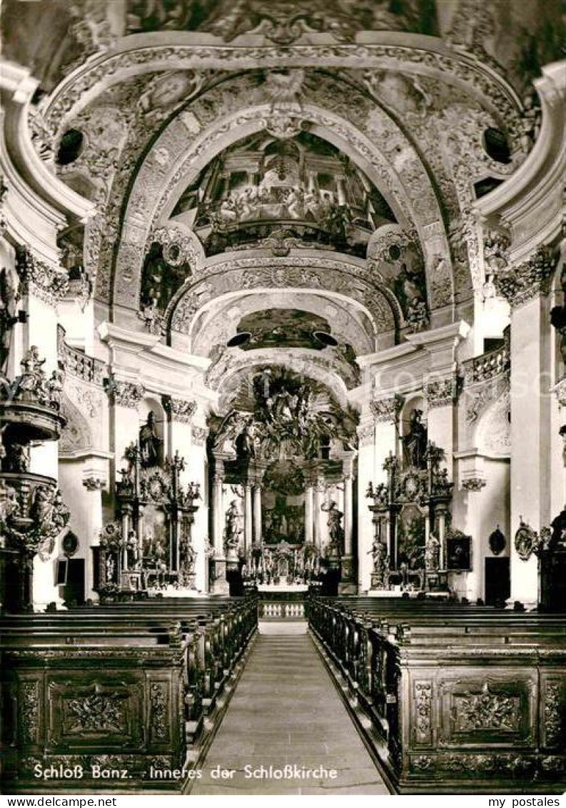 72900124 Bad Staffelstein Schloss Banz Inneres Der Schlosskirche Bad Staffelstei - Staffelstein