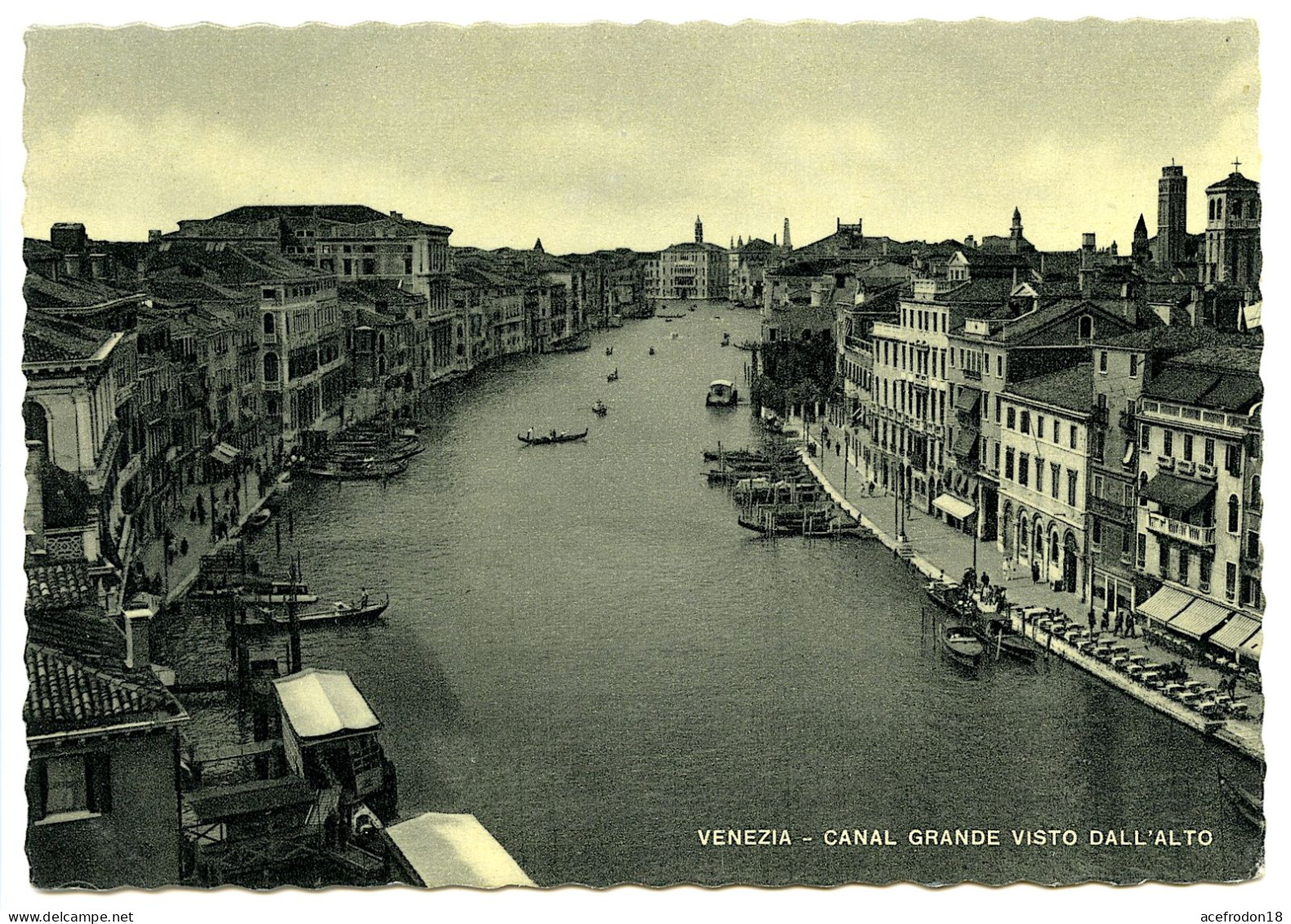 Venezia - Canal Grande Visto Dall'Alto - Venetië (Venice)