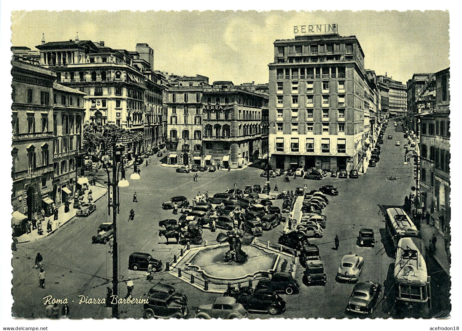 Roma - Plaza Barberini - Places & Squares