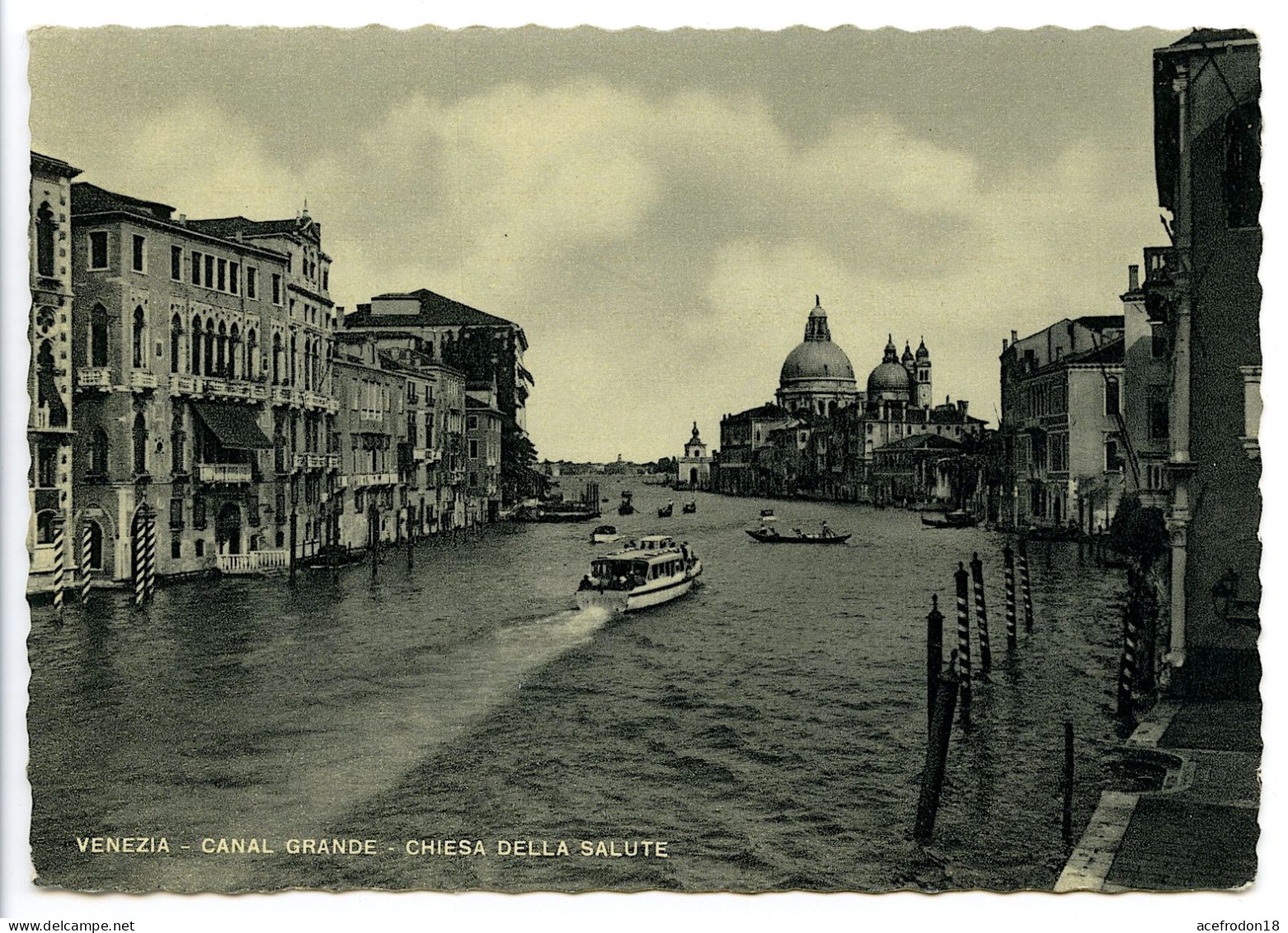 Venezia - Canal Grande - Chiesa Della Salute - Venezia