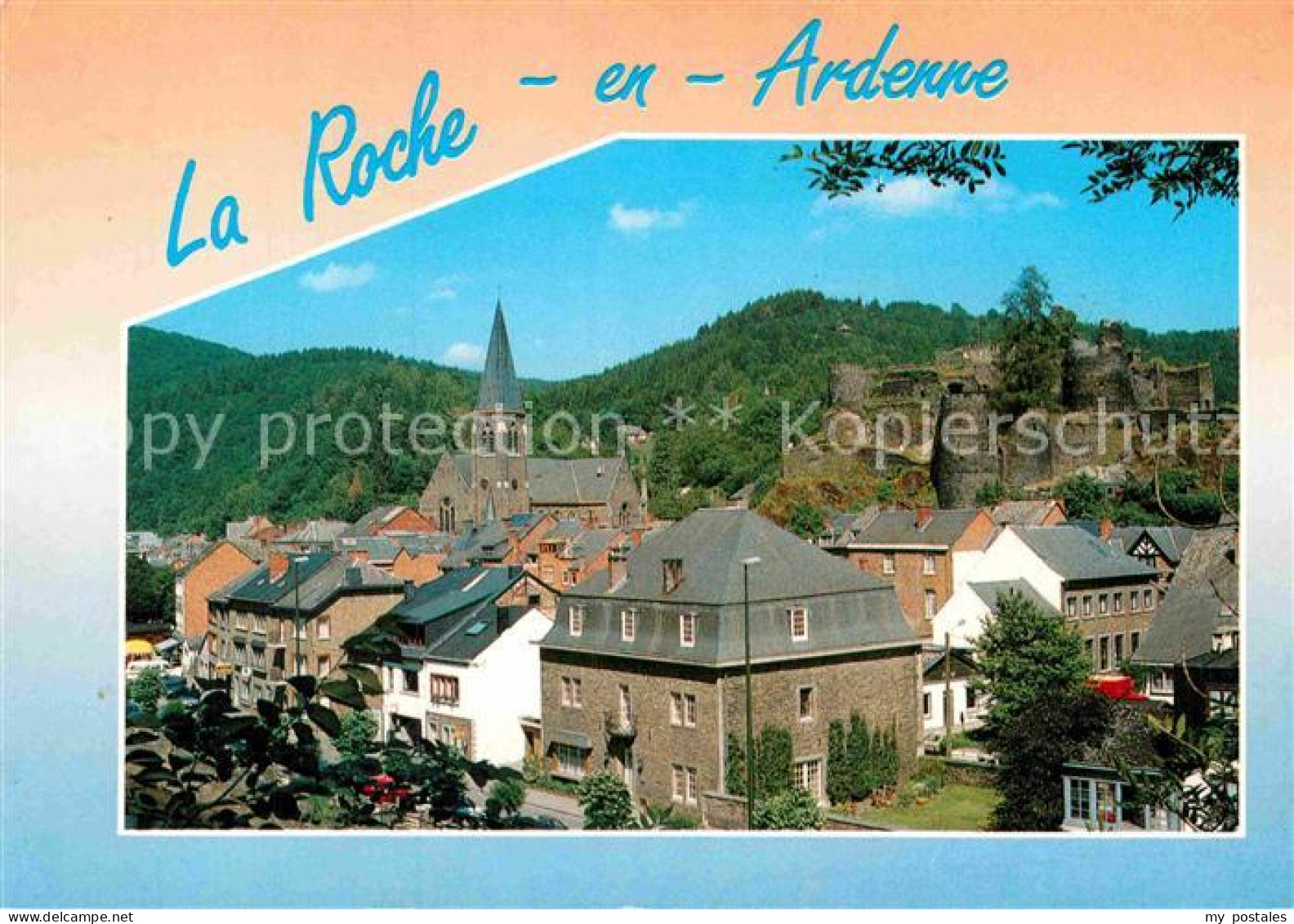 72900048 La Roche-en-Ardenne Kirche Burgruine La Roche-en-Ardenne - Altri & Non Classificati