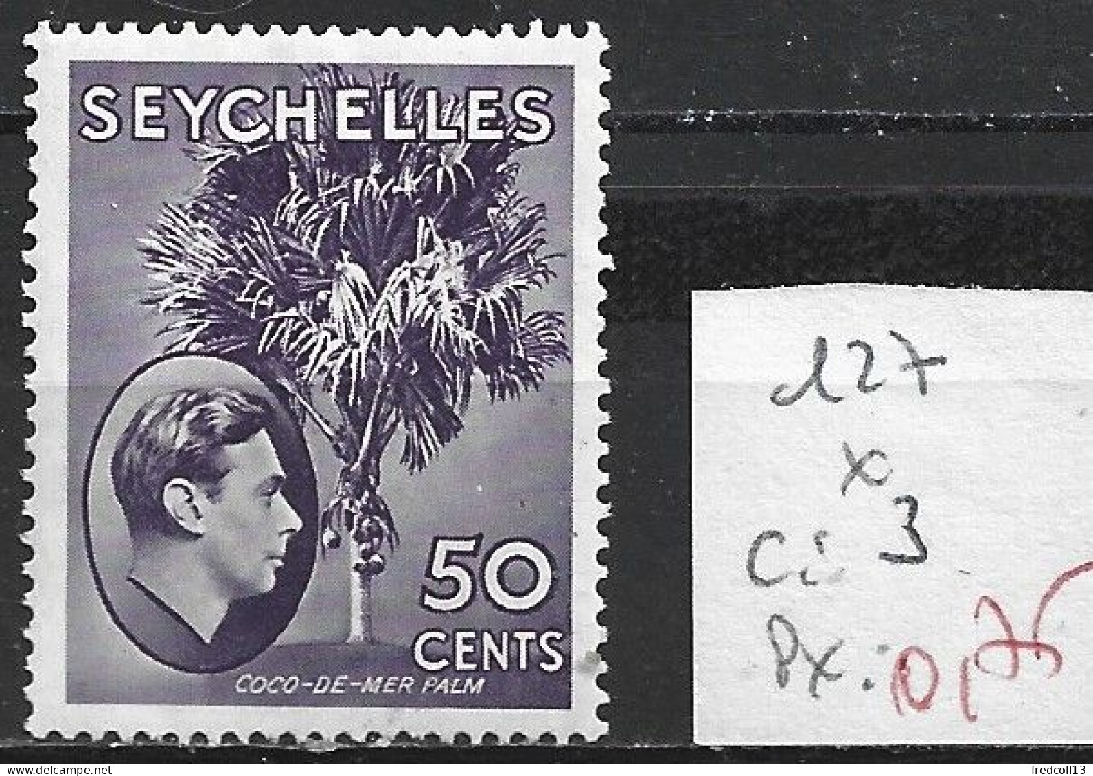 SEYCHELLES 127 * Côte 3 € - Seychellen (...-1976)