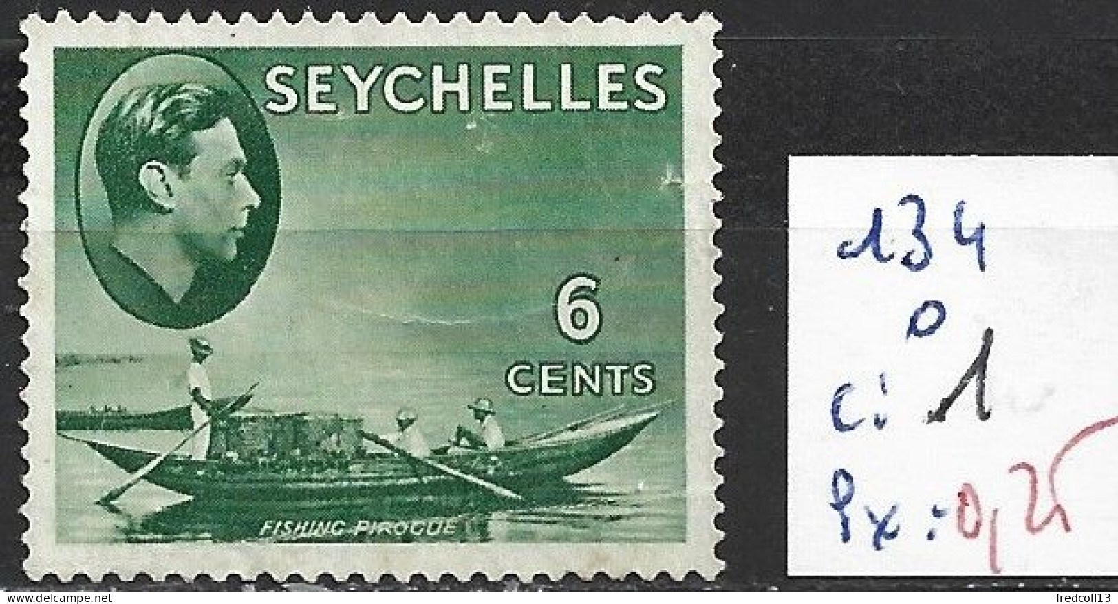 SEYCHELLES 134 Oblitéré Côte 1 € - Seychelles (...-1976)