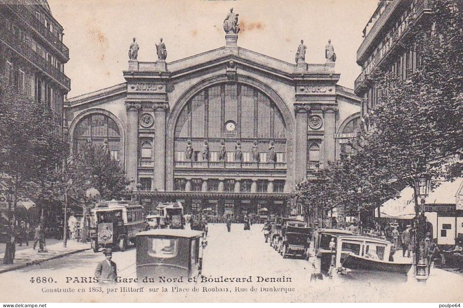 La Gare Du Nord : Vue Extérieure - Metropolitana, Stazioni