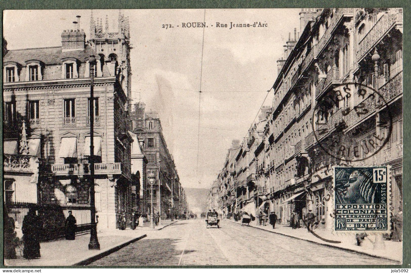 76 - ROUEN - Rue Jeanne D'Arc - Rouen