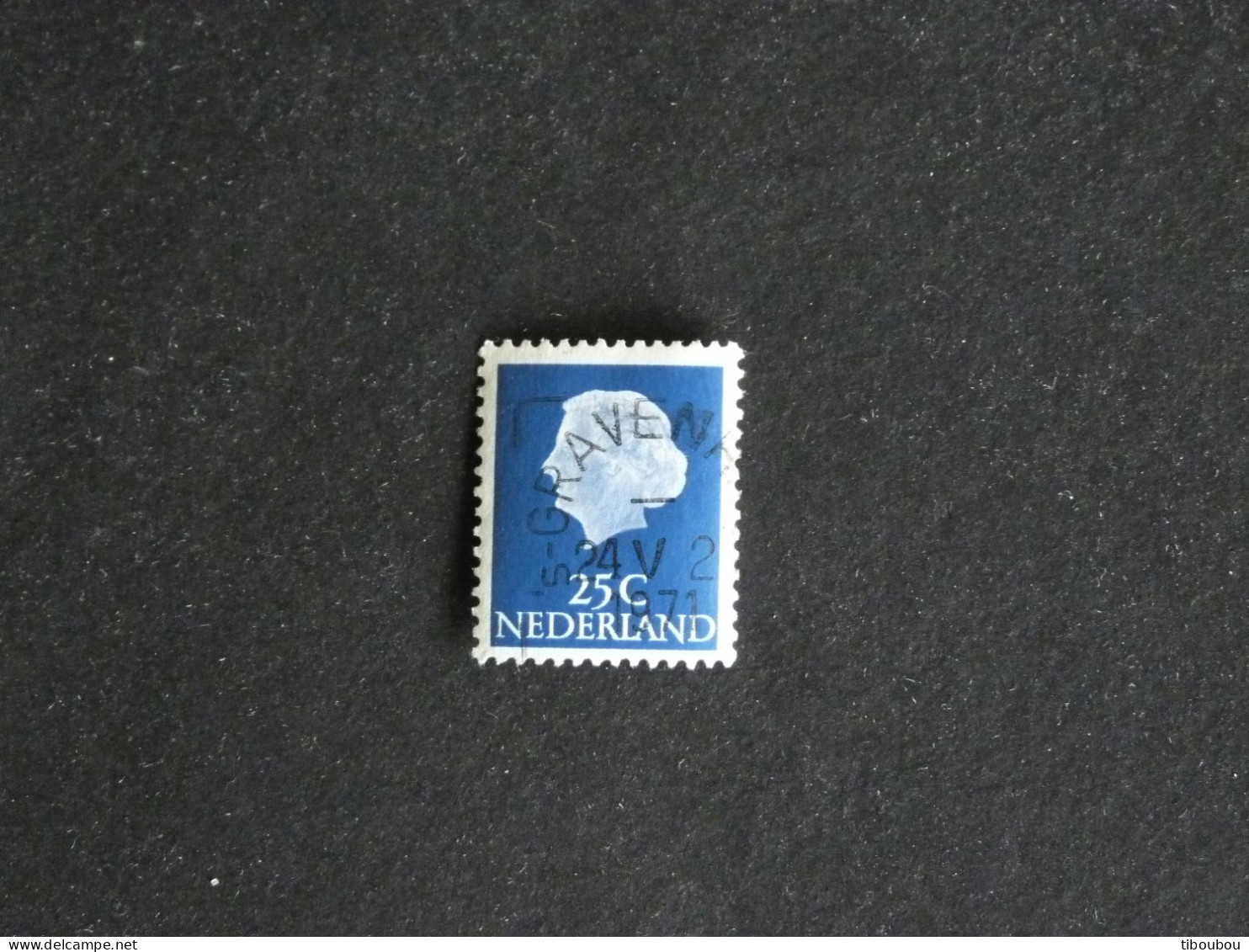 PAYS BAS NEDERLAND YT 603a OBLITERE - REINE JULIANA - Used Stamps