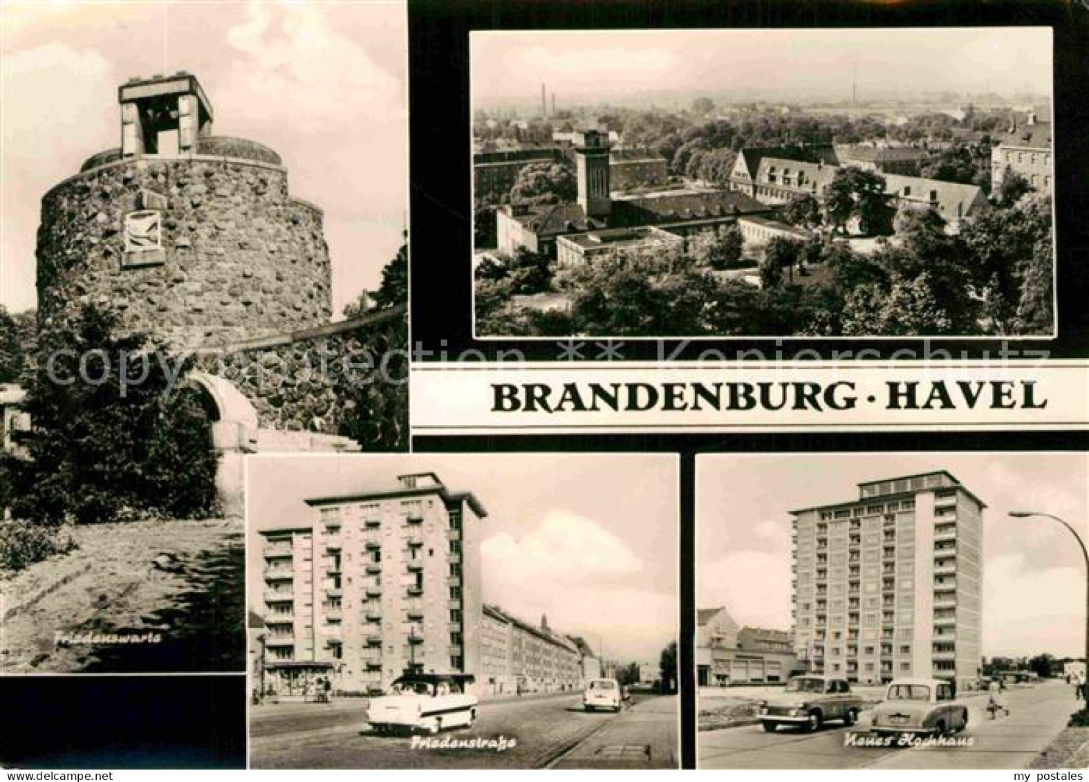 72899623 Brandenburg Havel Friedenstrasse Neues Hochhaus Friedenswarte  Brandenb - Brandenburg