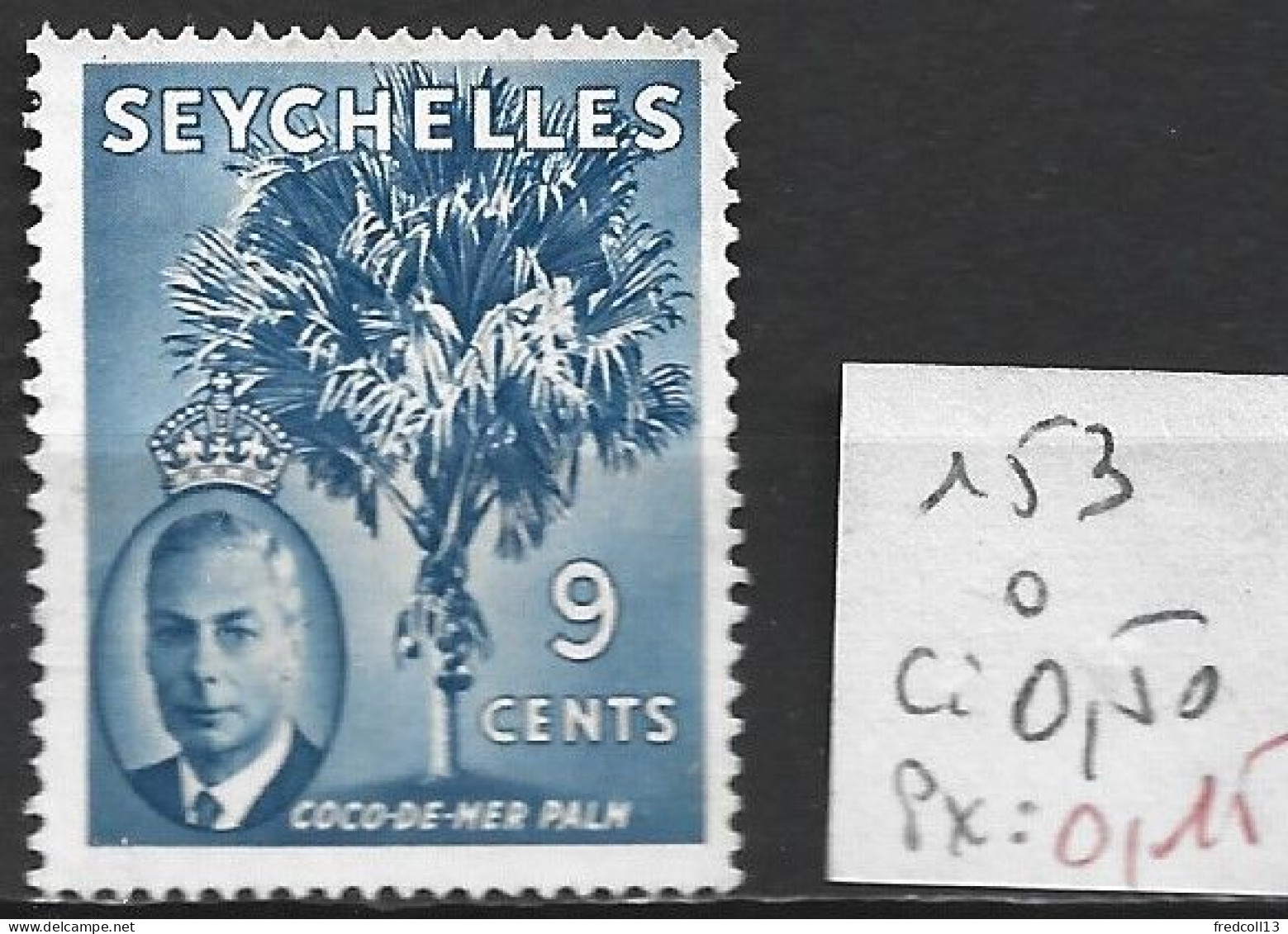 SEYCHELLES 153 Oblitéré Côte 0.50 € - Seychelles (...-1976)