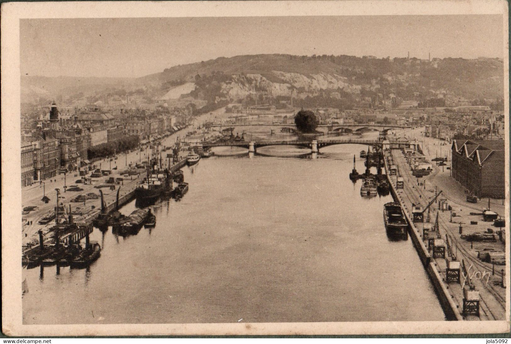 76 - ROUEN - La Seine Et La Côte Sainte-Marie - Rouen