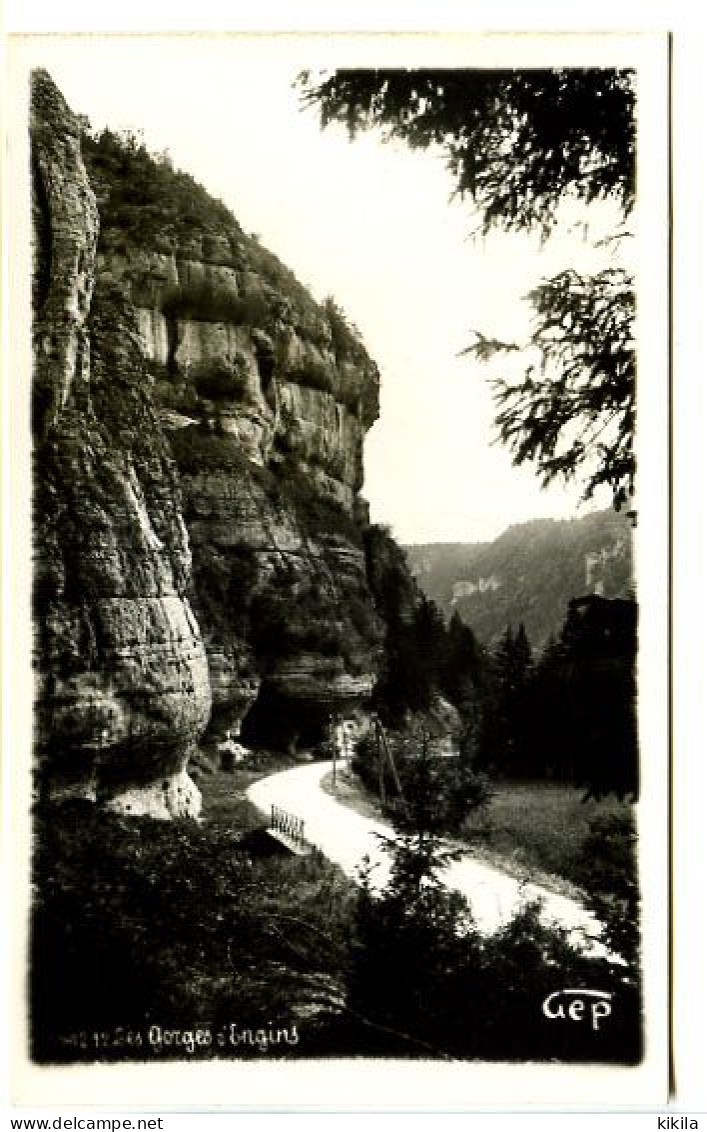 CPSM GEP  9 X 14 Isère Les Gorges D'ENGINS - Autres & Non Classés