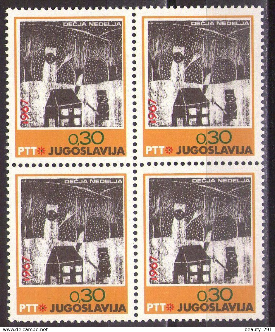 Yugoslavia 1967 - Children's Week - Mi 1250 - MNH**VF - Unused Stamps