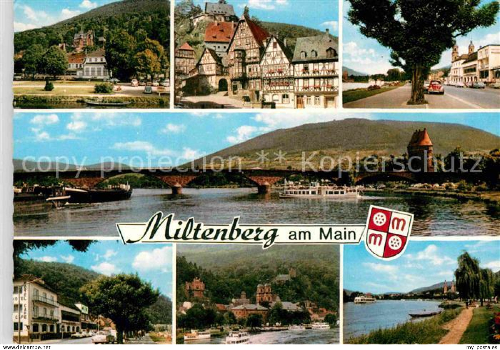 72899358 Miltenberg Main Mainbruecke Fachwerkhaeuser Altstadt Mainufer Miltenber - Andere & Zonder Classificatie