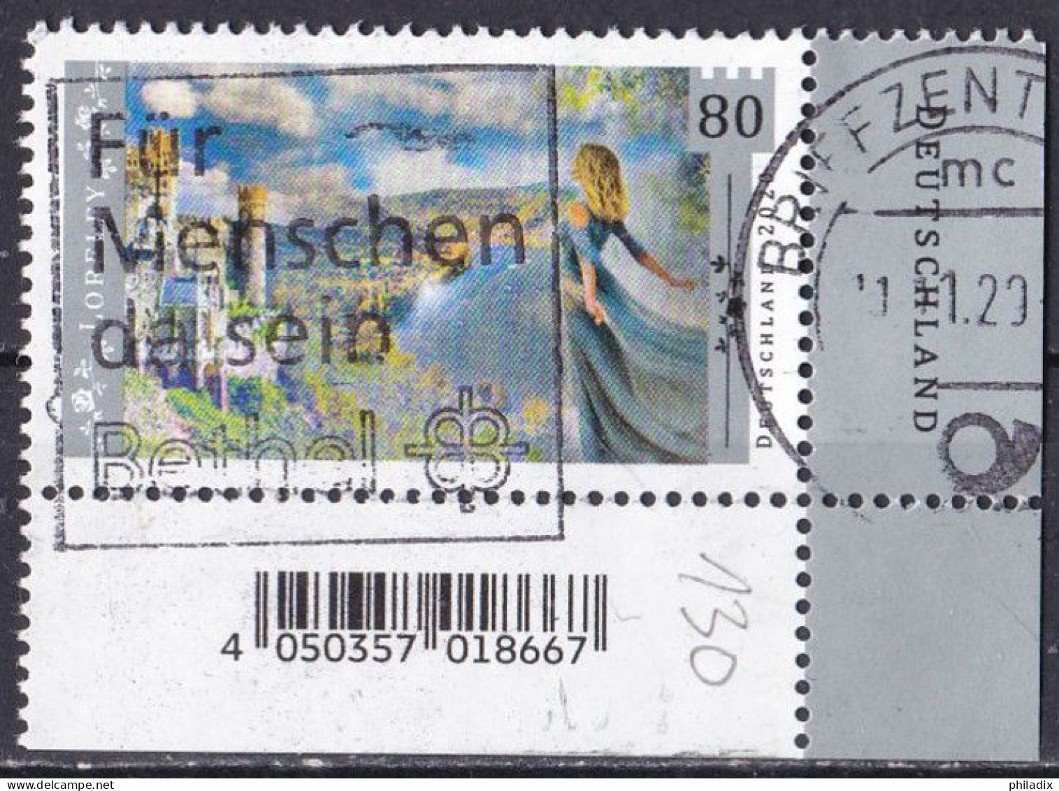 BRD 2020 Mi. Nr. 3567 O/used Eckrand (BRD1-6) - Oblitérés