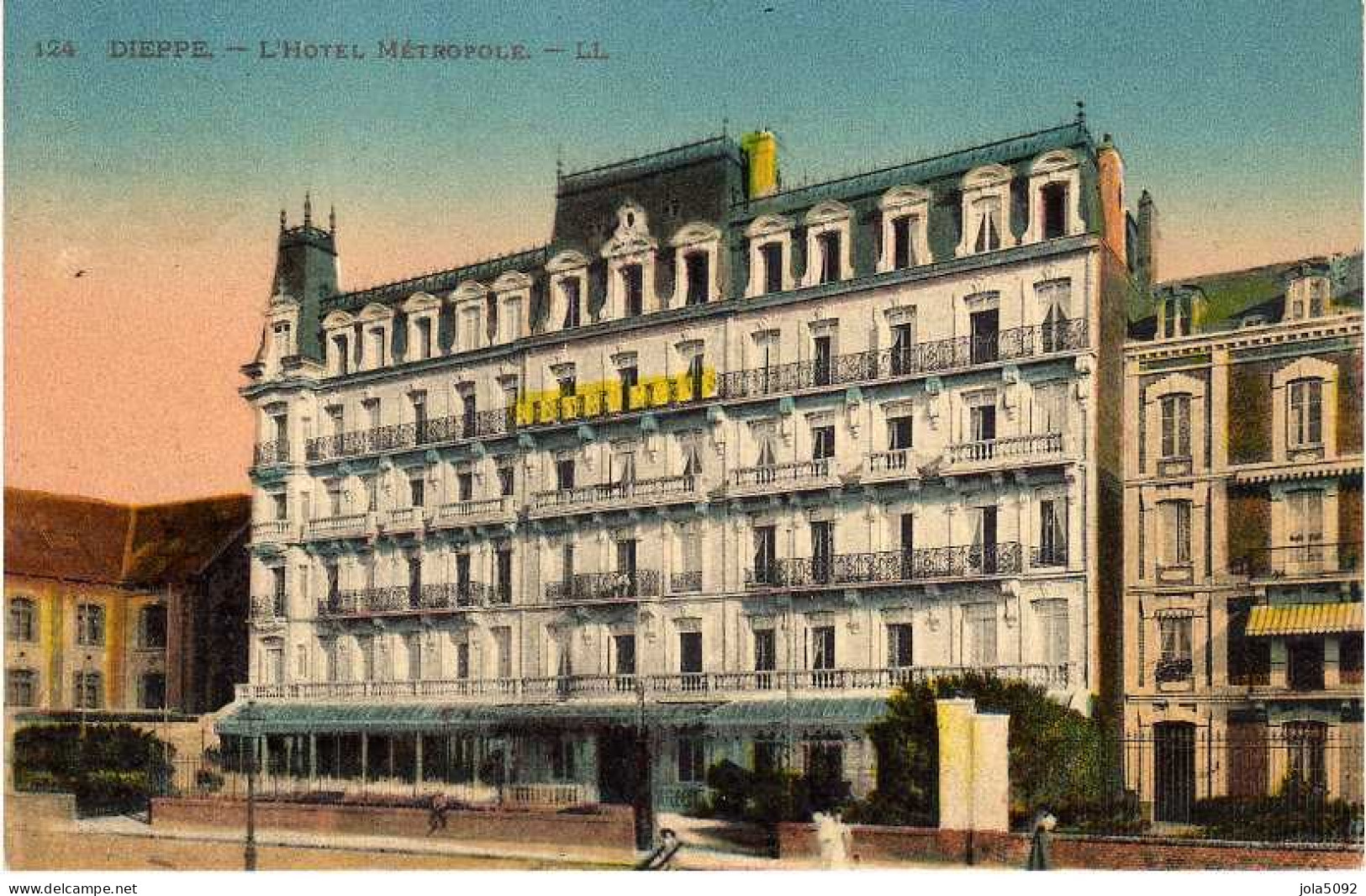 76 - DIEPPE - L'Hôtel Métropole - Dieppe