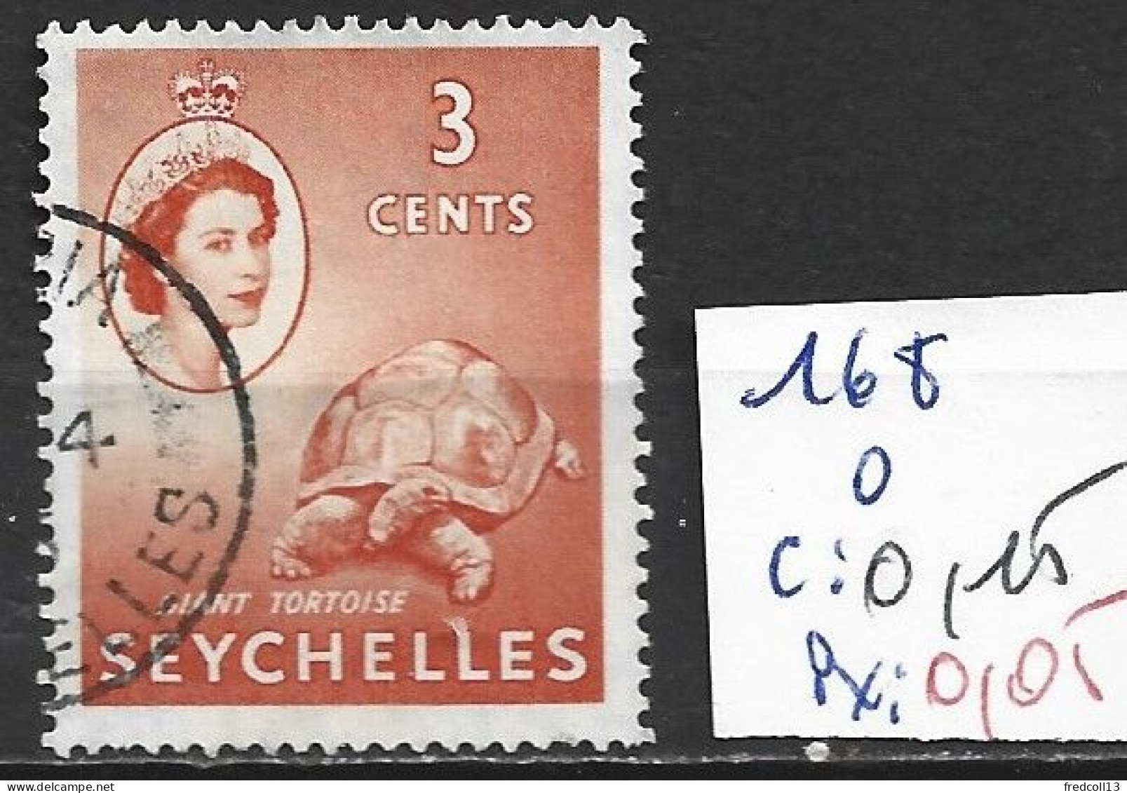 SEYCHELLES 168 Oblitéré Côte 0.15 € - Seychelles (...-1976)