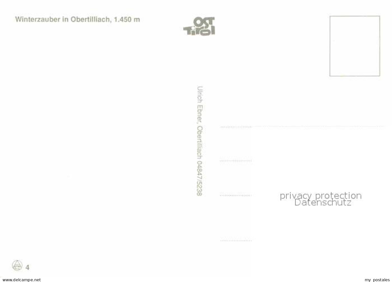 72899289 Obertilliach  Obertilliach - Other & Unclassified