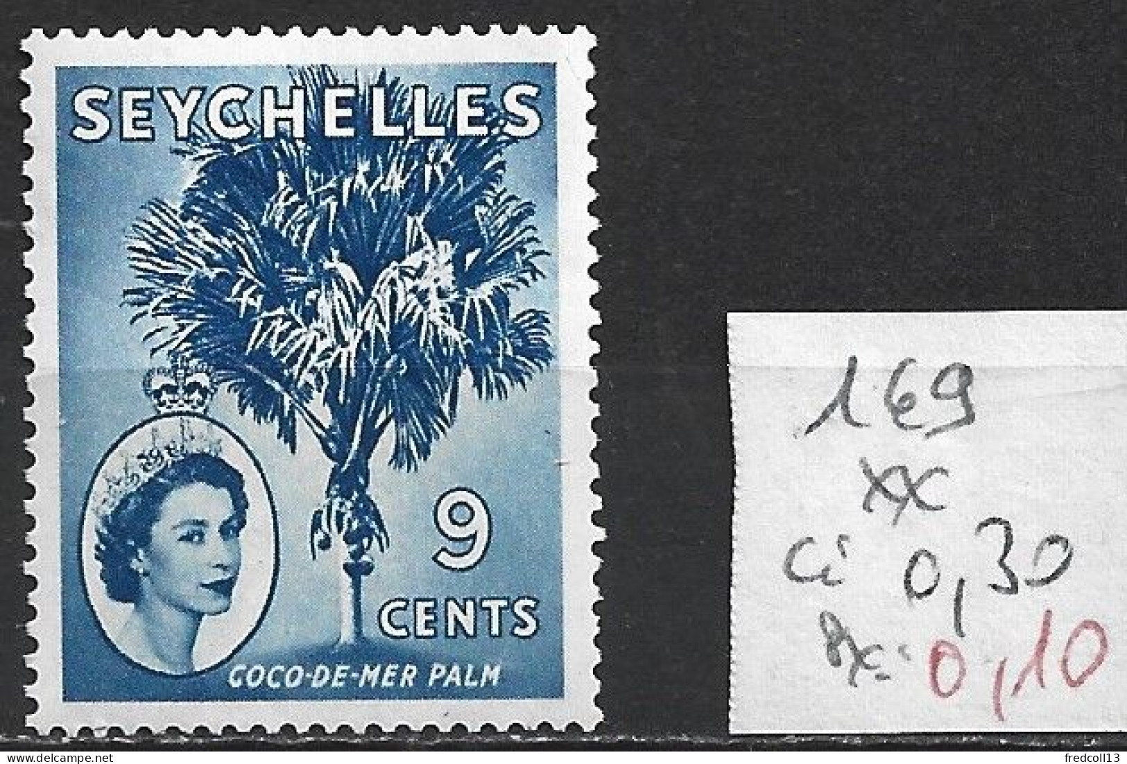SEYCHELLES 169 ** Côte 0.30 € - Seychellen (...-1976)