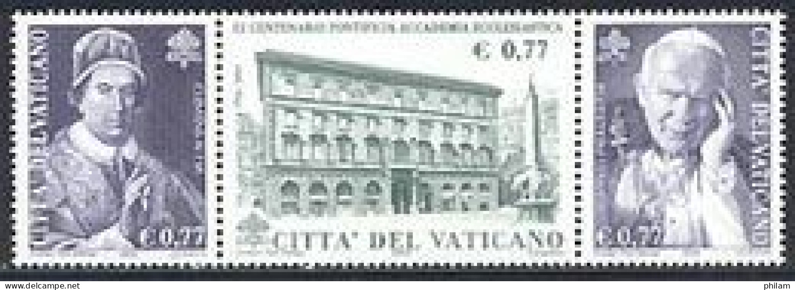 VATICAN 2002 - Académie Pontificale Académique - Nuovi