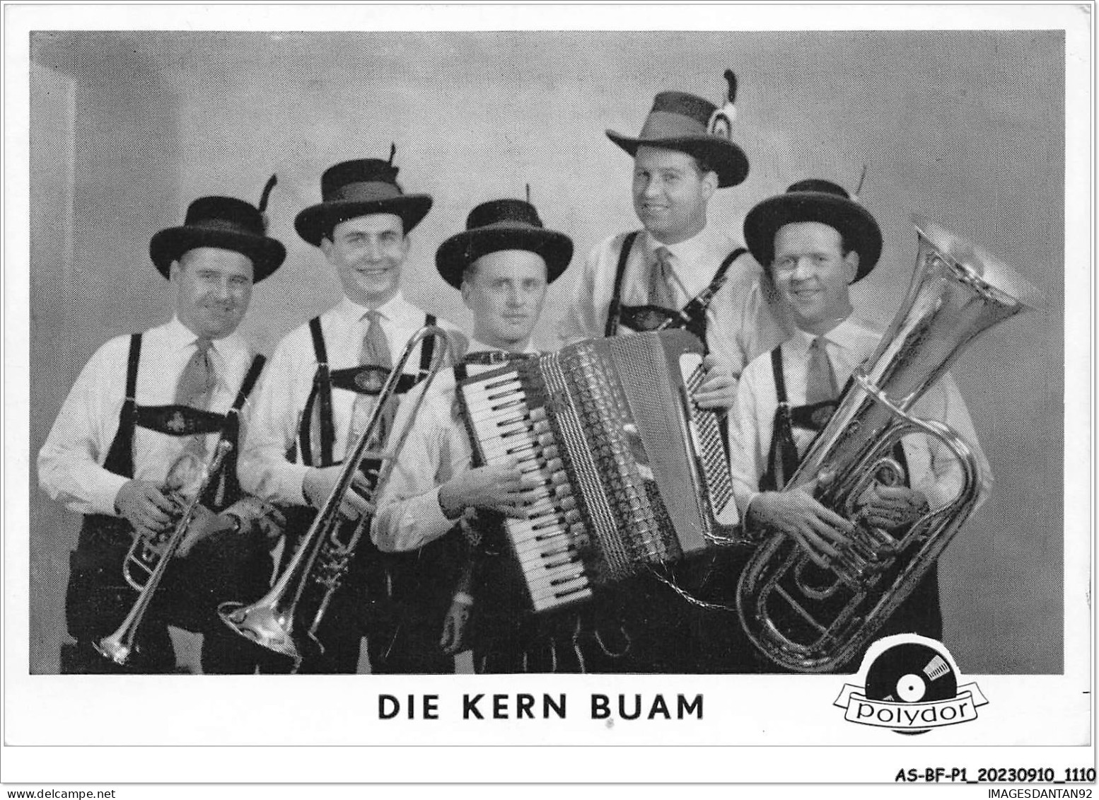 AS#BFP1-0556 - SPECTACLE - ARTISTE - Die Kern Buam - Polydor - Musik Und Musikanten