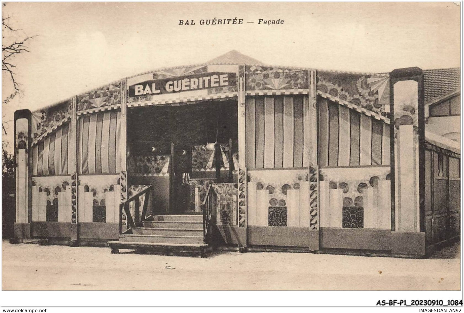 AS#BFP1-0543 - SPECTACLE - Bal Guéritée - Façade - Carte à Localiser - Otros & Sin Clasificación