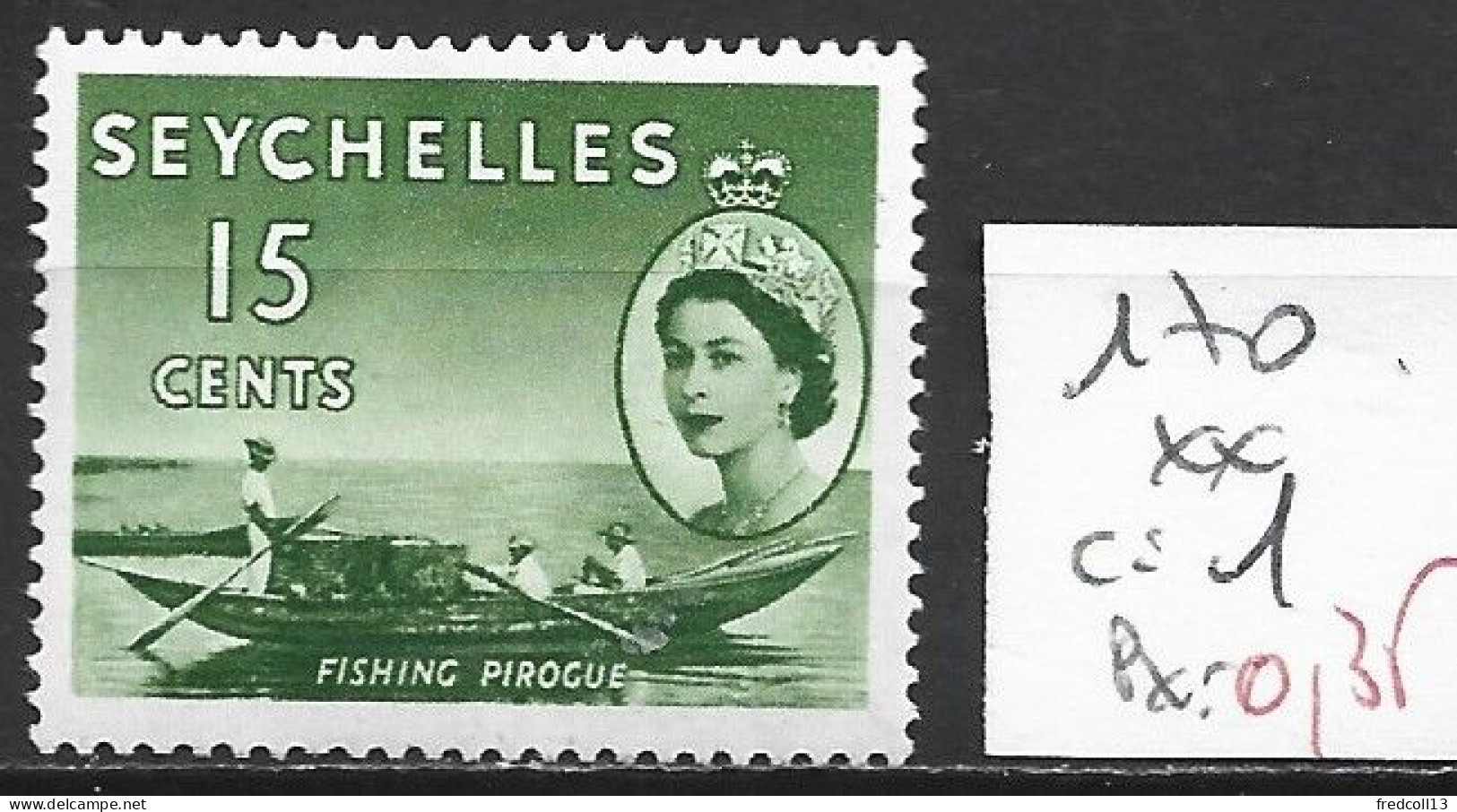 SEYCHELLES 170 ** Côte 1 € - Seychelles (...-1976)